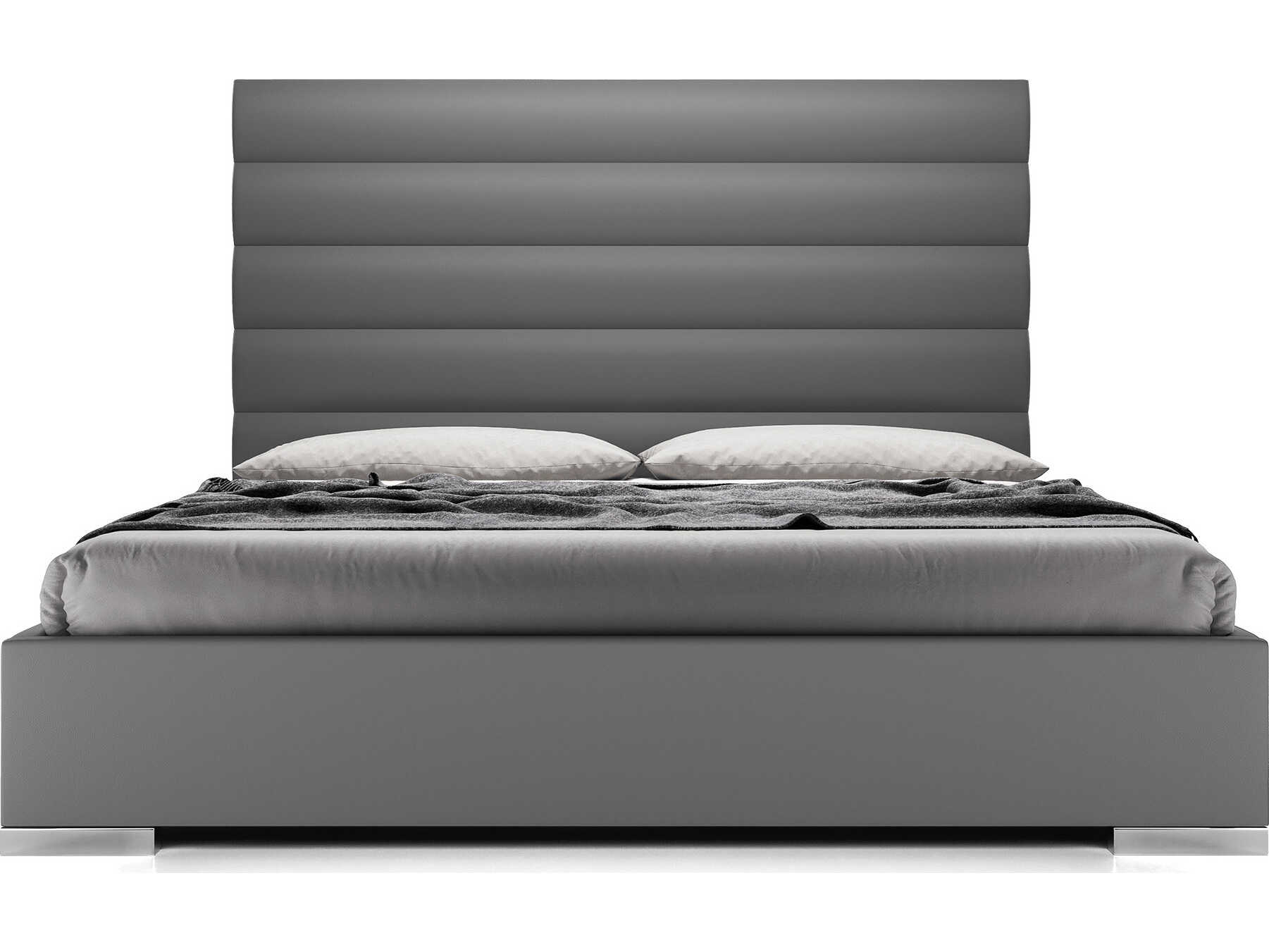 Luxcor Modluxe Bristol Bed Granite Eco Leather / Queen
