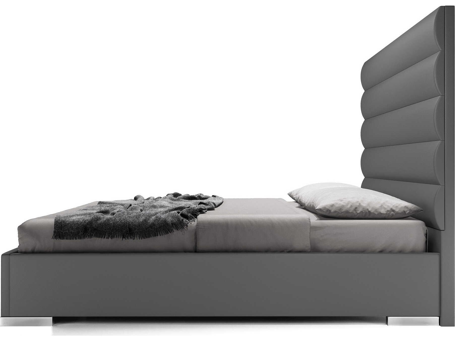 Luxcor Modluxe Bristol Bed Granite Eco Leather / Queen