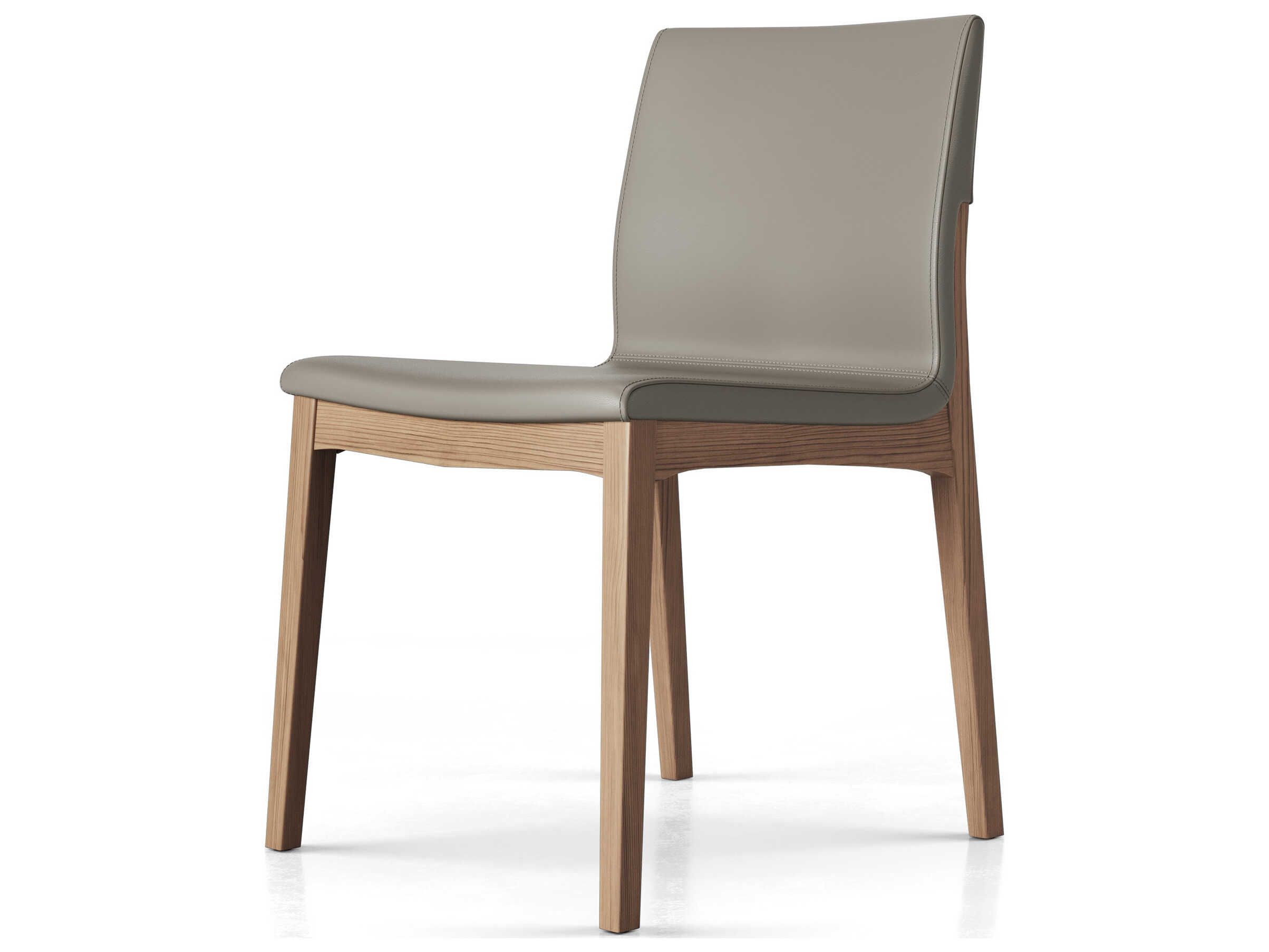 Luxcor Modluxe Monza Chair Dove Gray Eco Leather