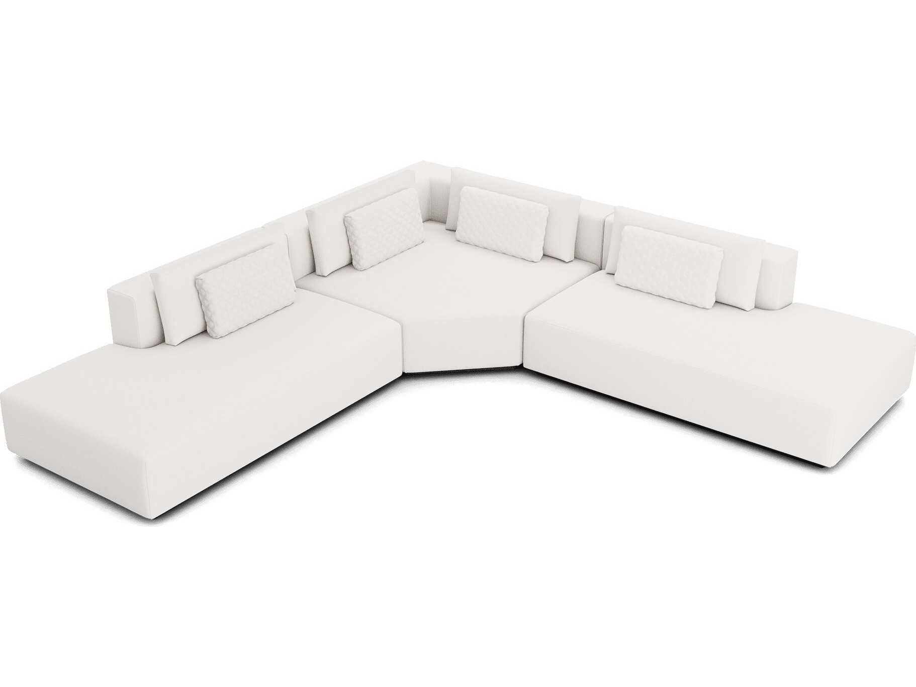 Luxcor Modluxe Siena Modular Sofa 27 Chalk Fabric