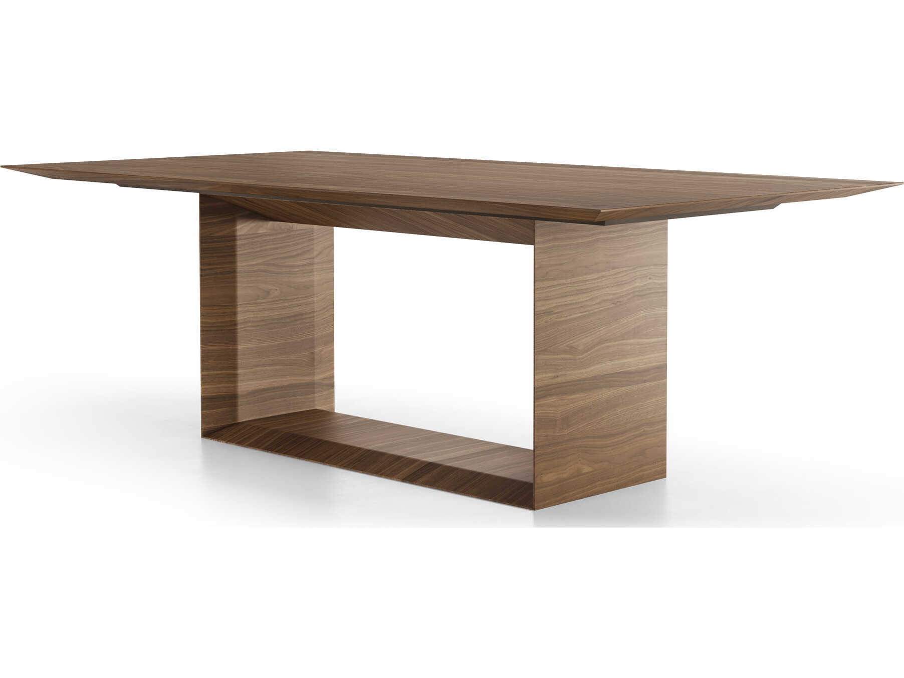 Luxcor Modluxe Broxburn 87in. Dining Table in Walnut