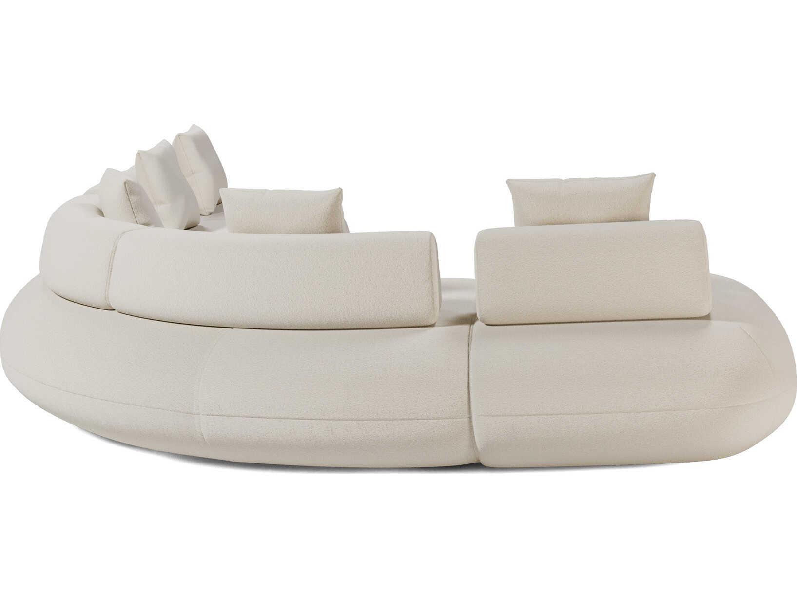 Luxcor Modluxe Ferrara Modular Sofa 01 in Vainilla Bouclet