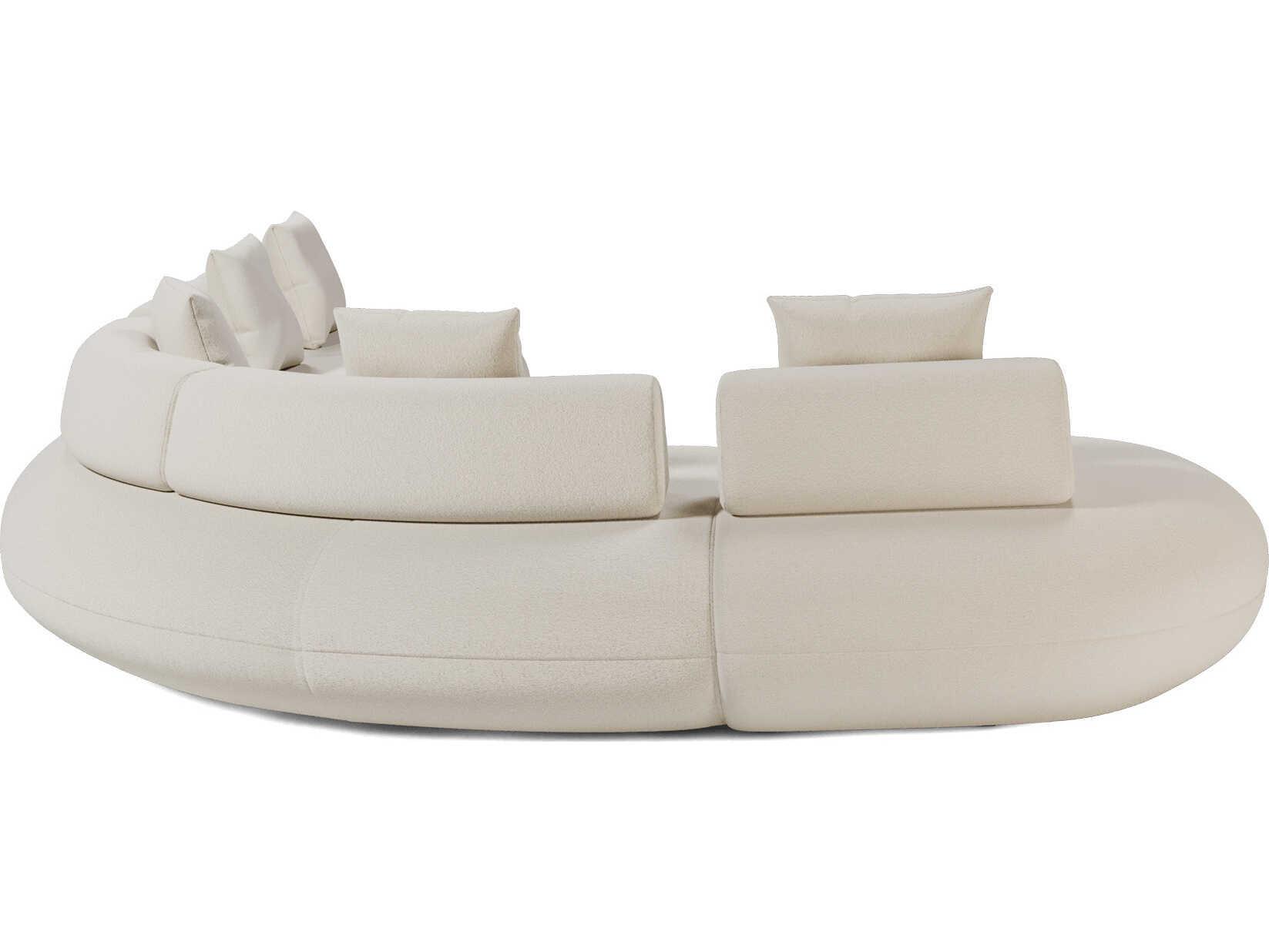 Luxcor Modluxe Ferrara Modular Sofa 02 in Vainilla Bouclet