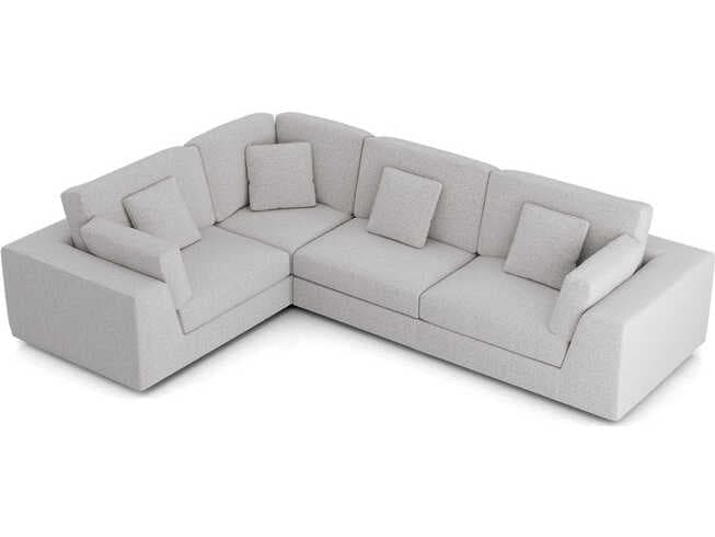 Luxcor Modluxe Vera Modular Sofa Set 07 in Gris Fabric