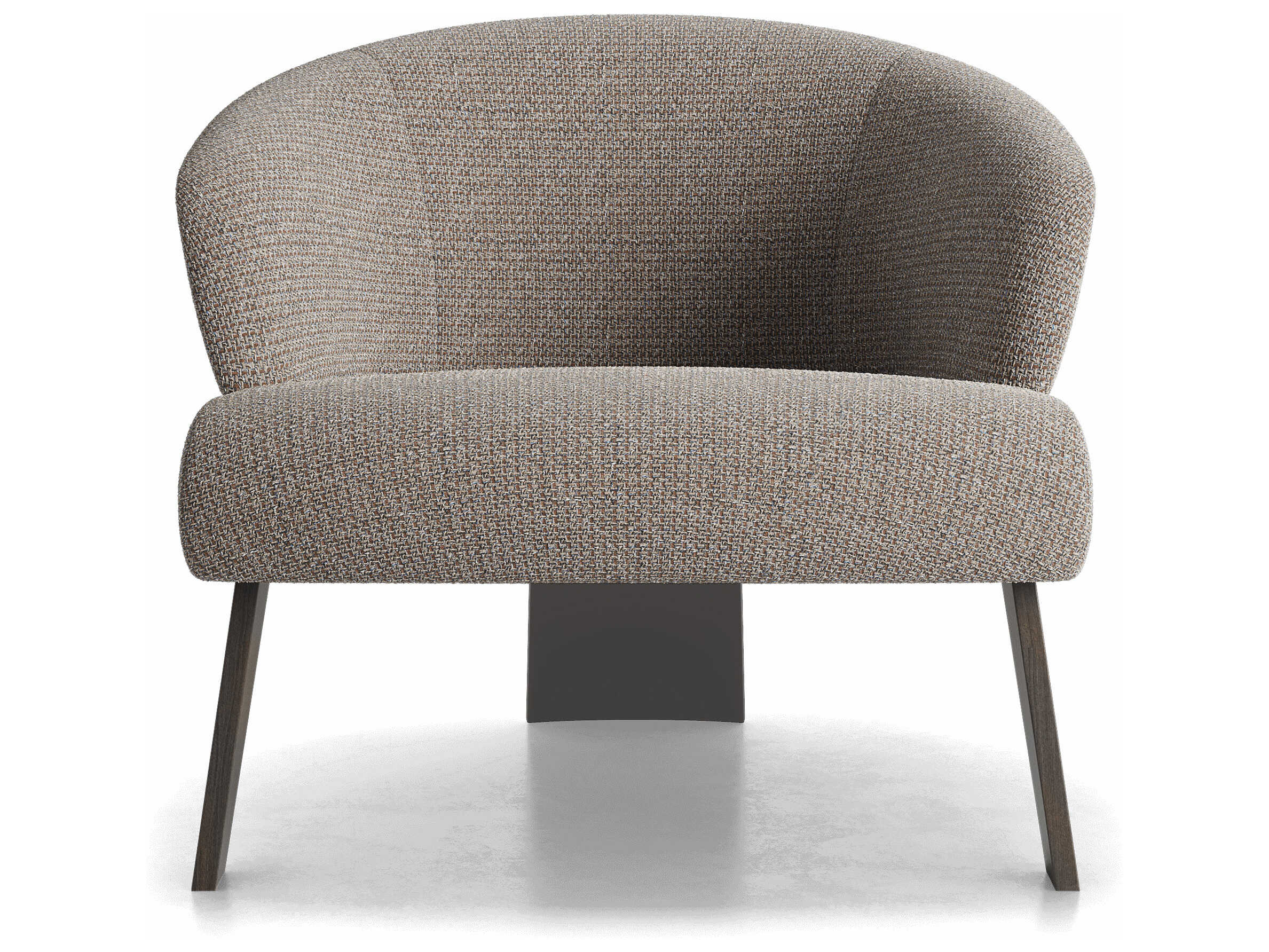 Luxcor Modluxe Rimini Lounge Chair in Maplewood Fabric