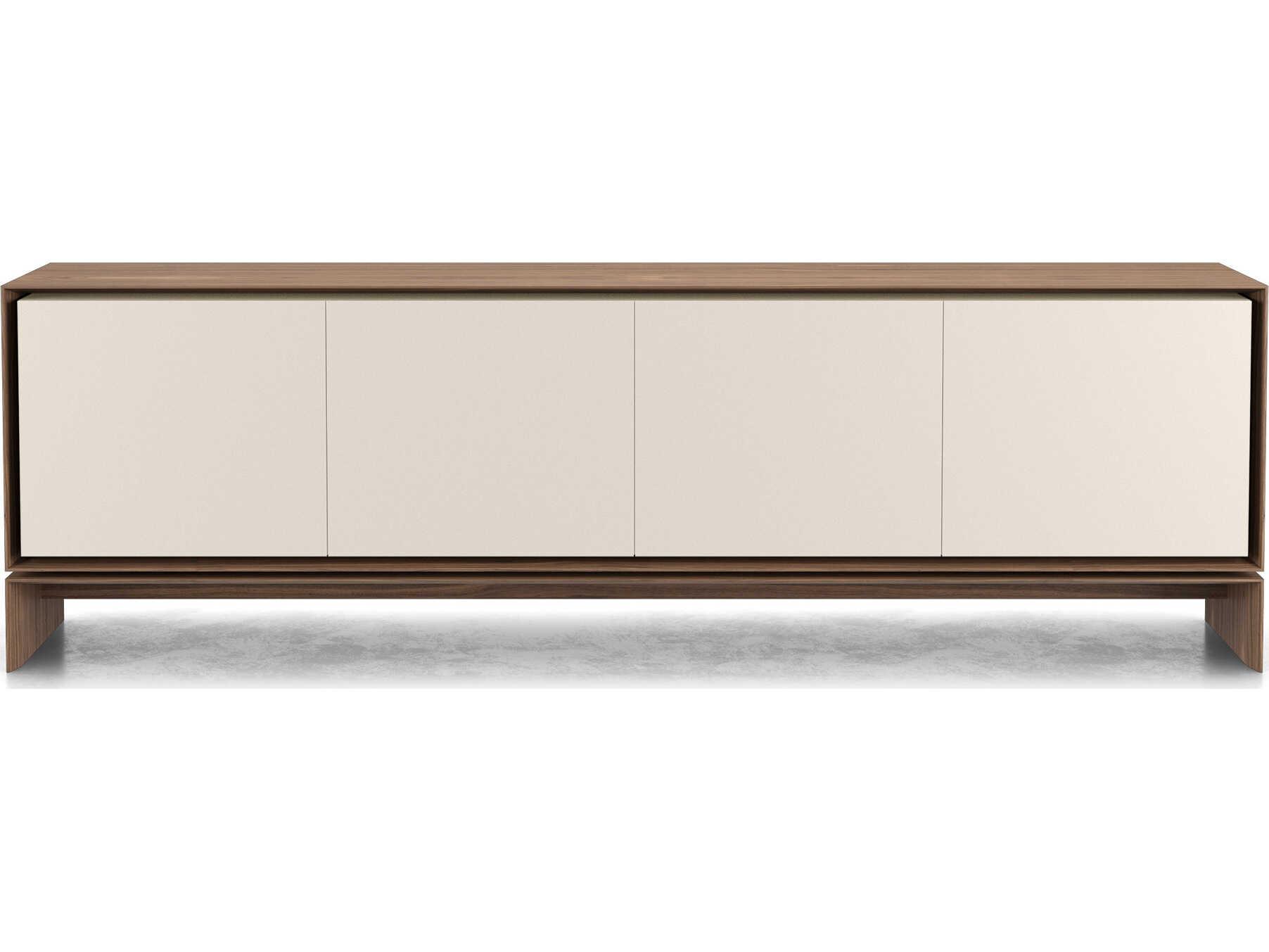 Luxcor Modluxe Madeira Sideboard 94 in Walnut and Almond