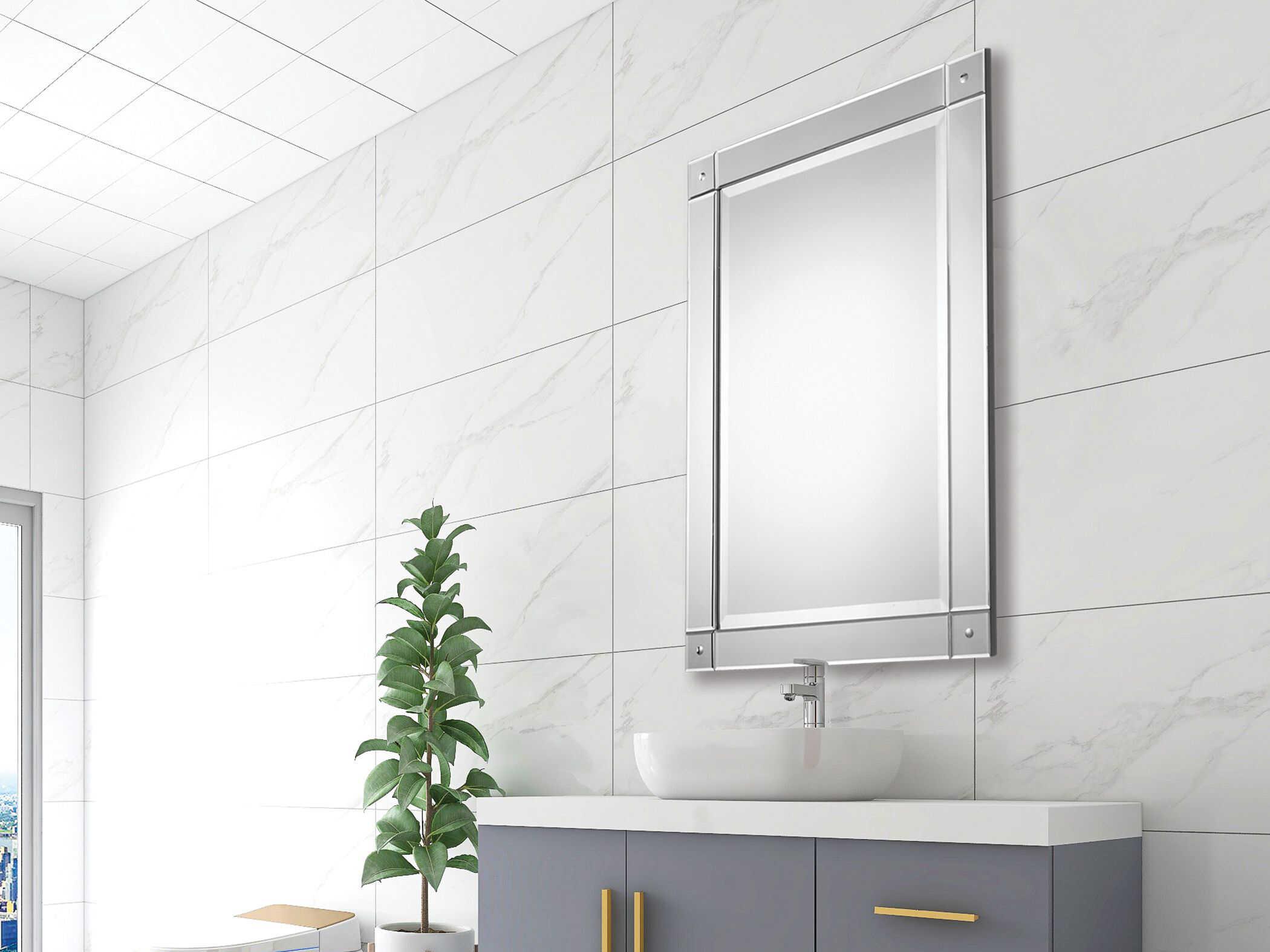 Luxecor Illumination Rectangular Wall Mirror