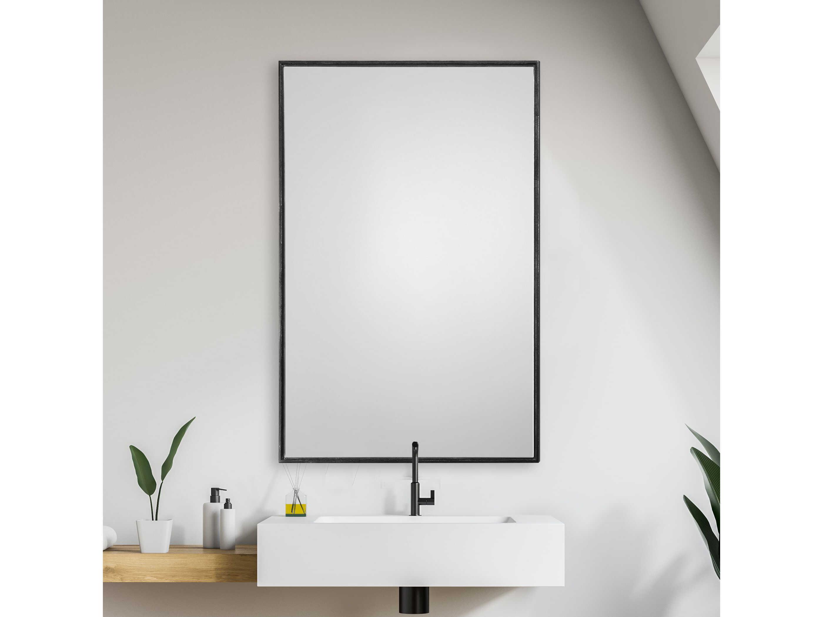 Luxecor Illumination Oil Rubbed Bronze Rectangular Wall Mirror
