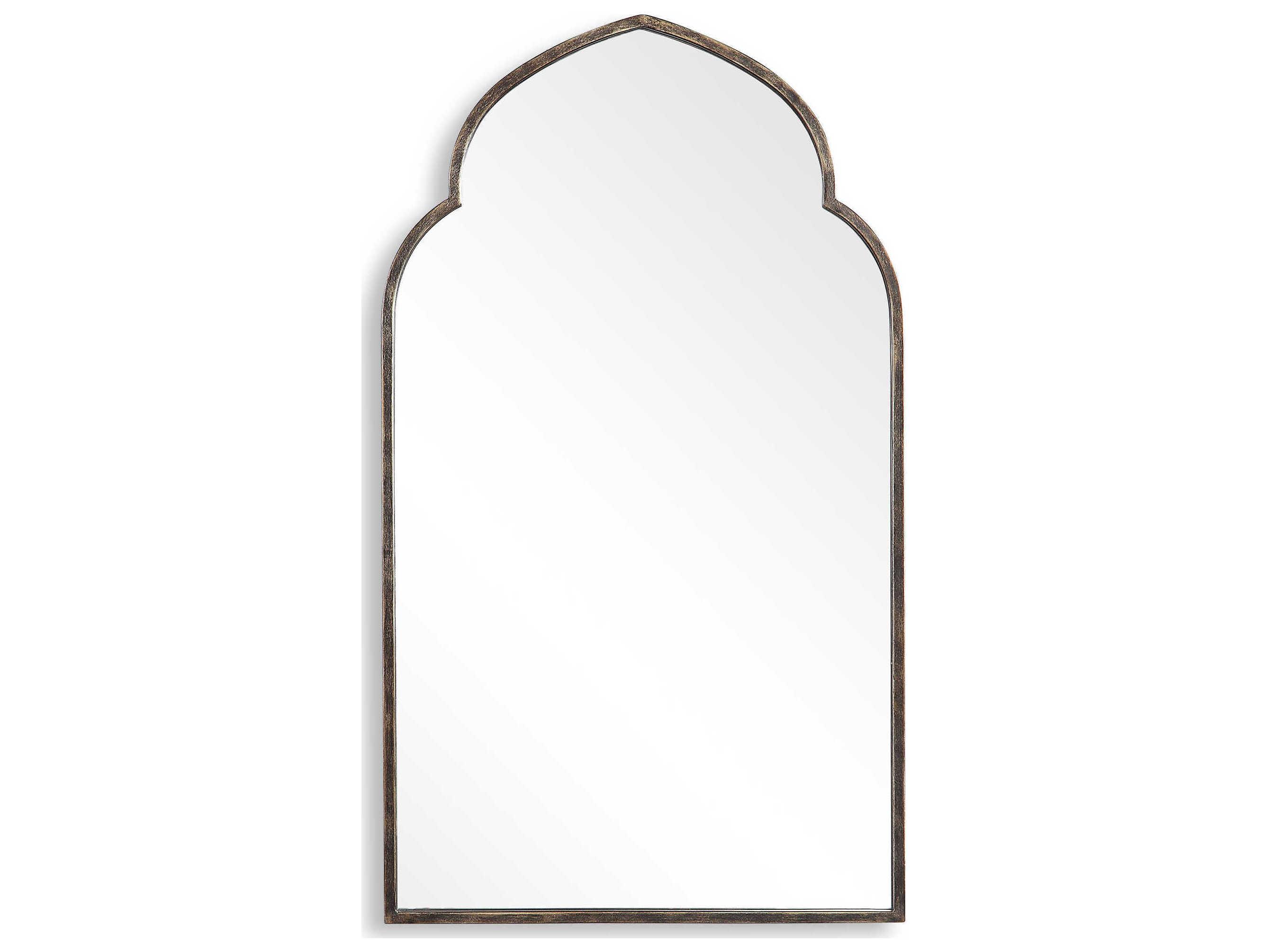 Luxecor Illumination Dark Bronze Gold Wall Mirror