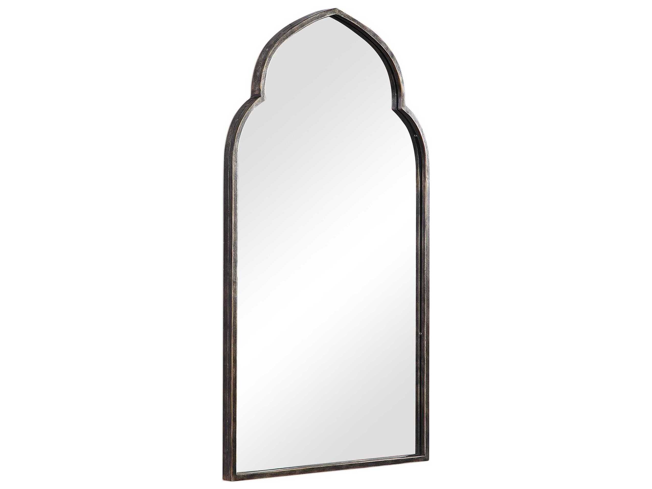 Luxecor Illumination Dark Bronze Gold Wall Mirror