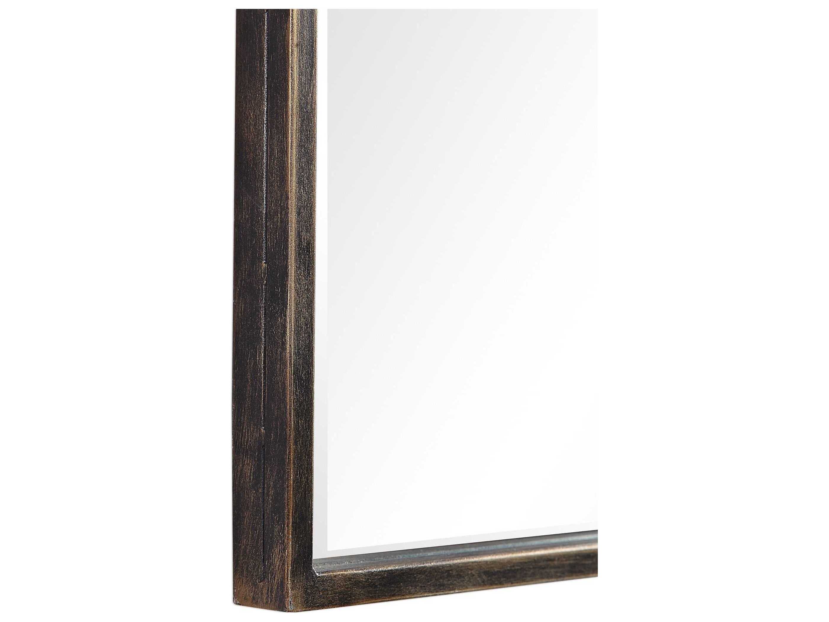 Luxecor Illumination Dark Bronze Gold Wall Mirror