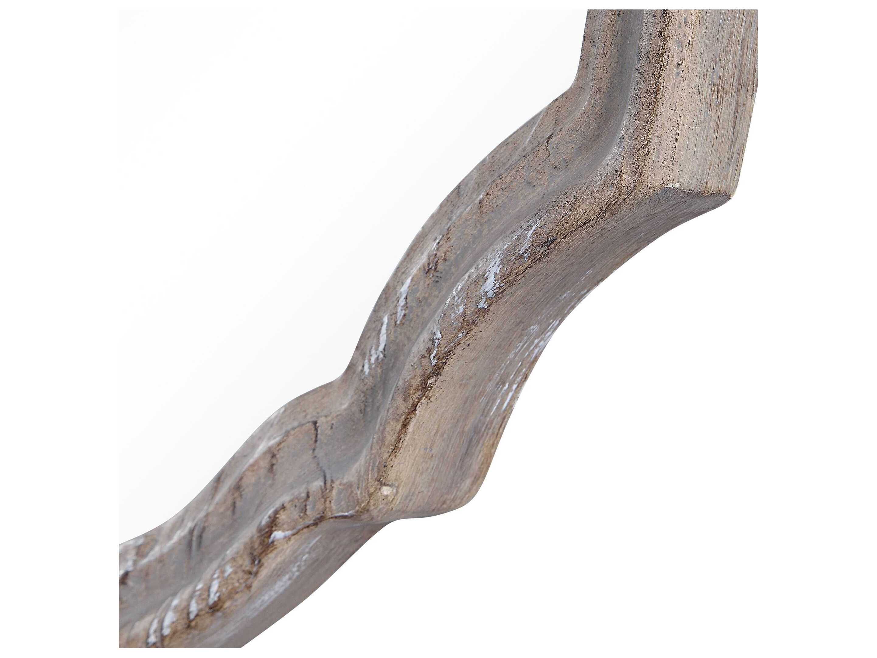 Luxecor Illumination Light Ivory Oval Wall Mirror