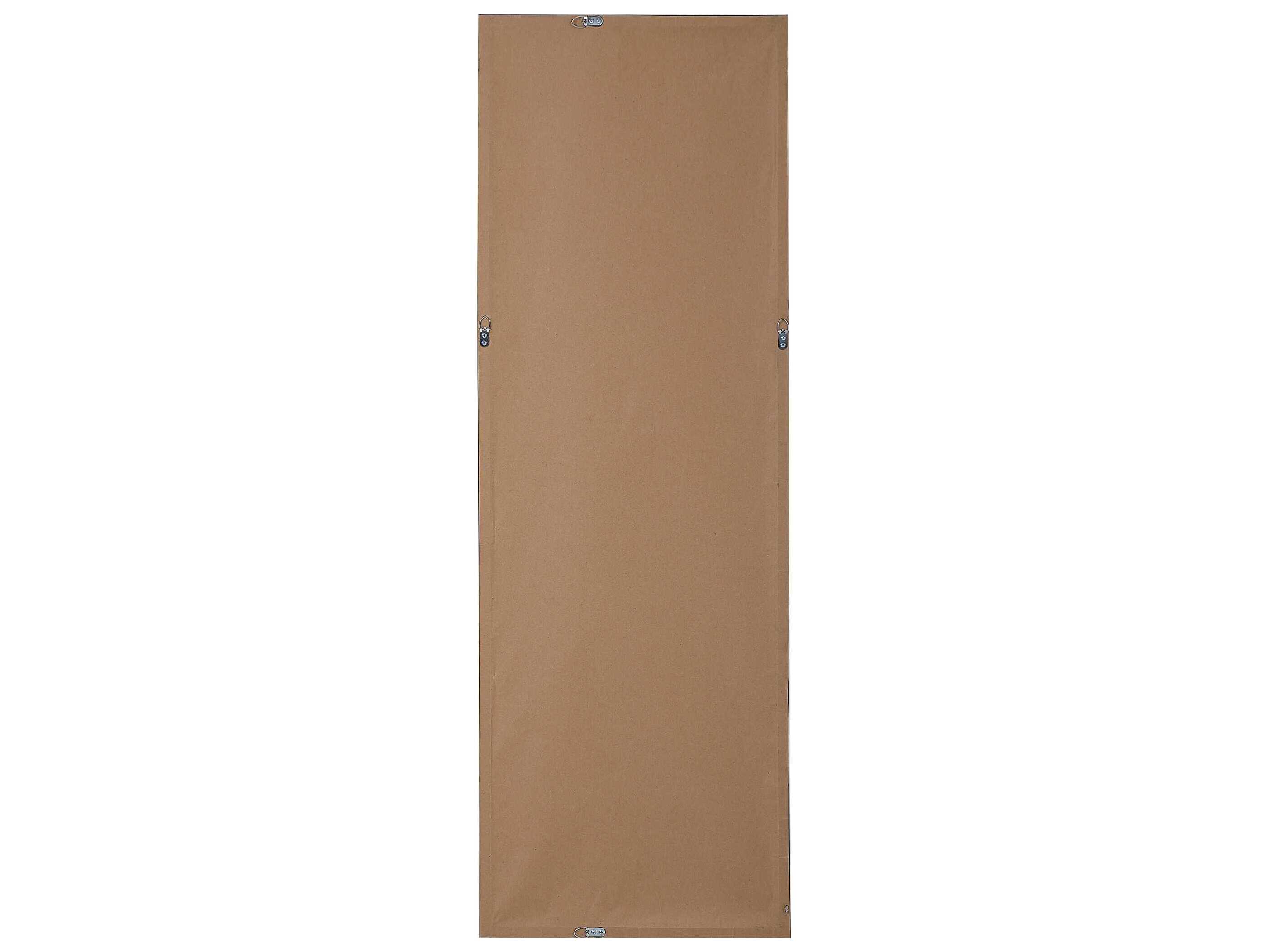 Luxecor Illumination Black Rectangular Wall Mirror