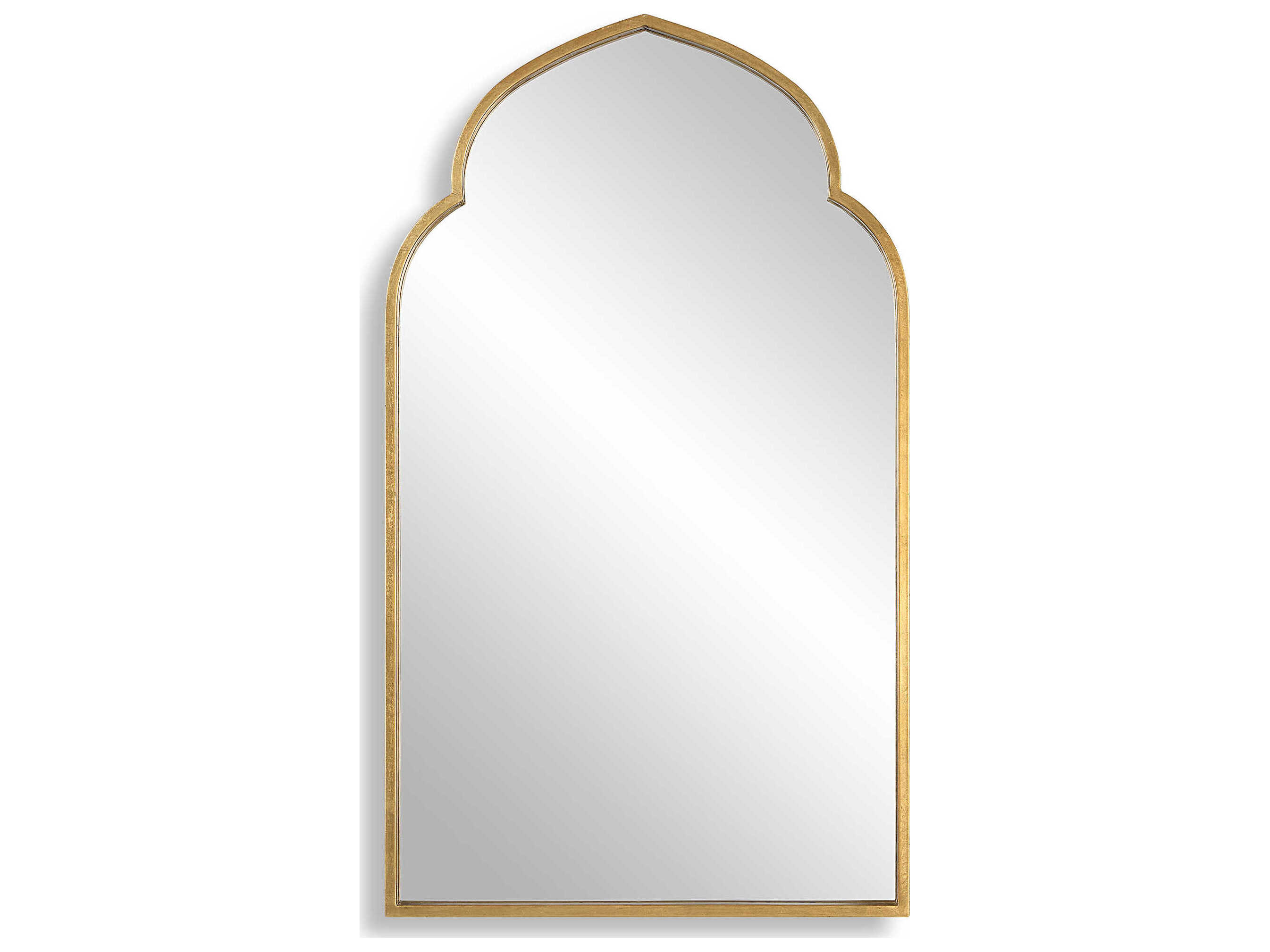 Luxecor Illumination Gold Leaf Wall Mirror