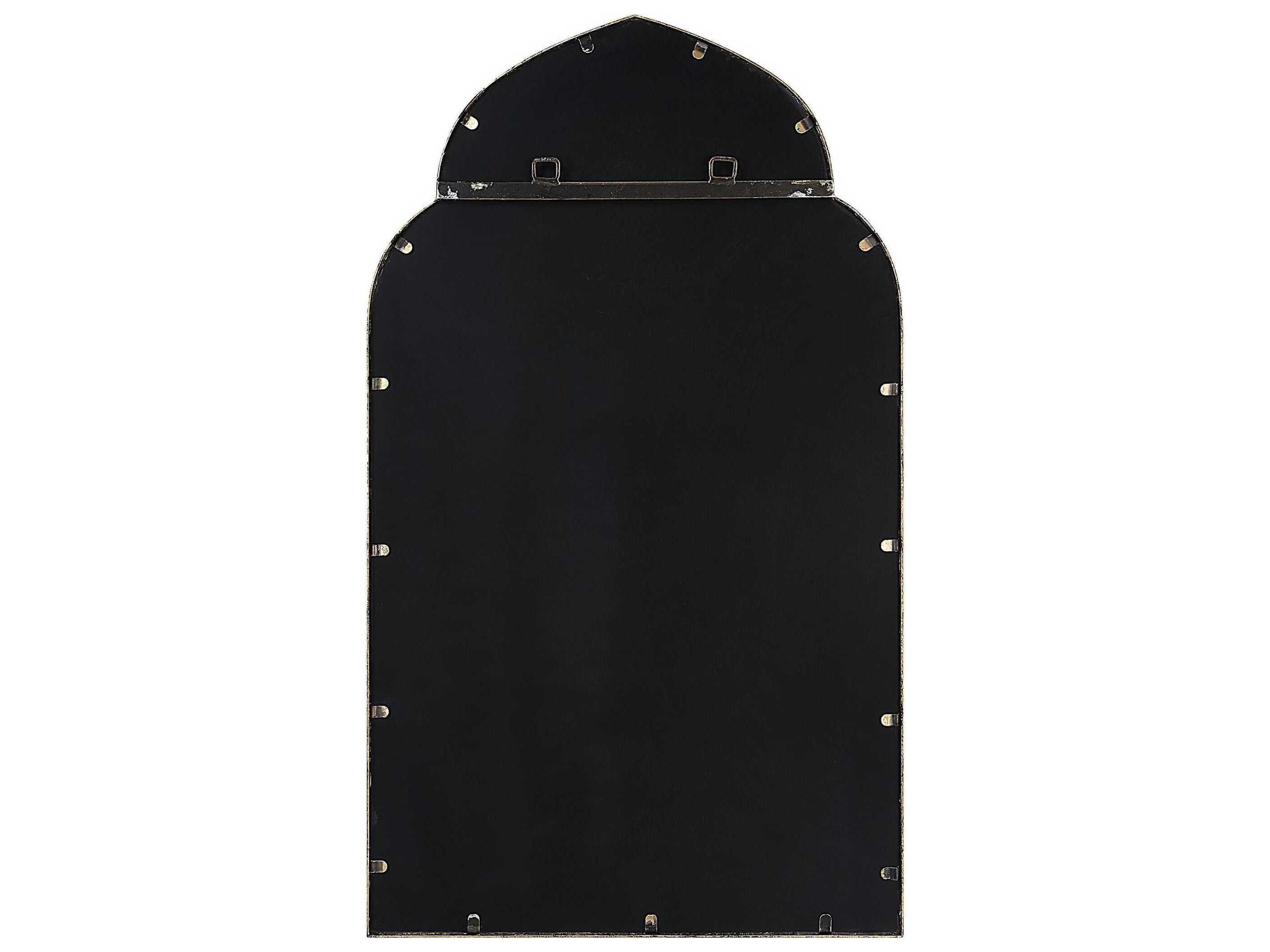 Luxecor Illumination Gold Leaf Wall Mirror