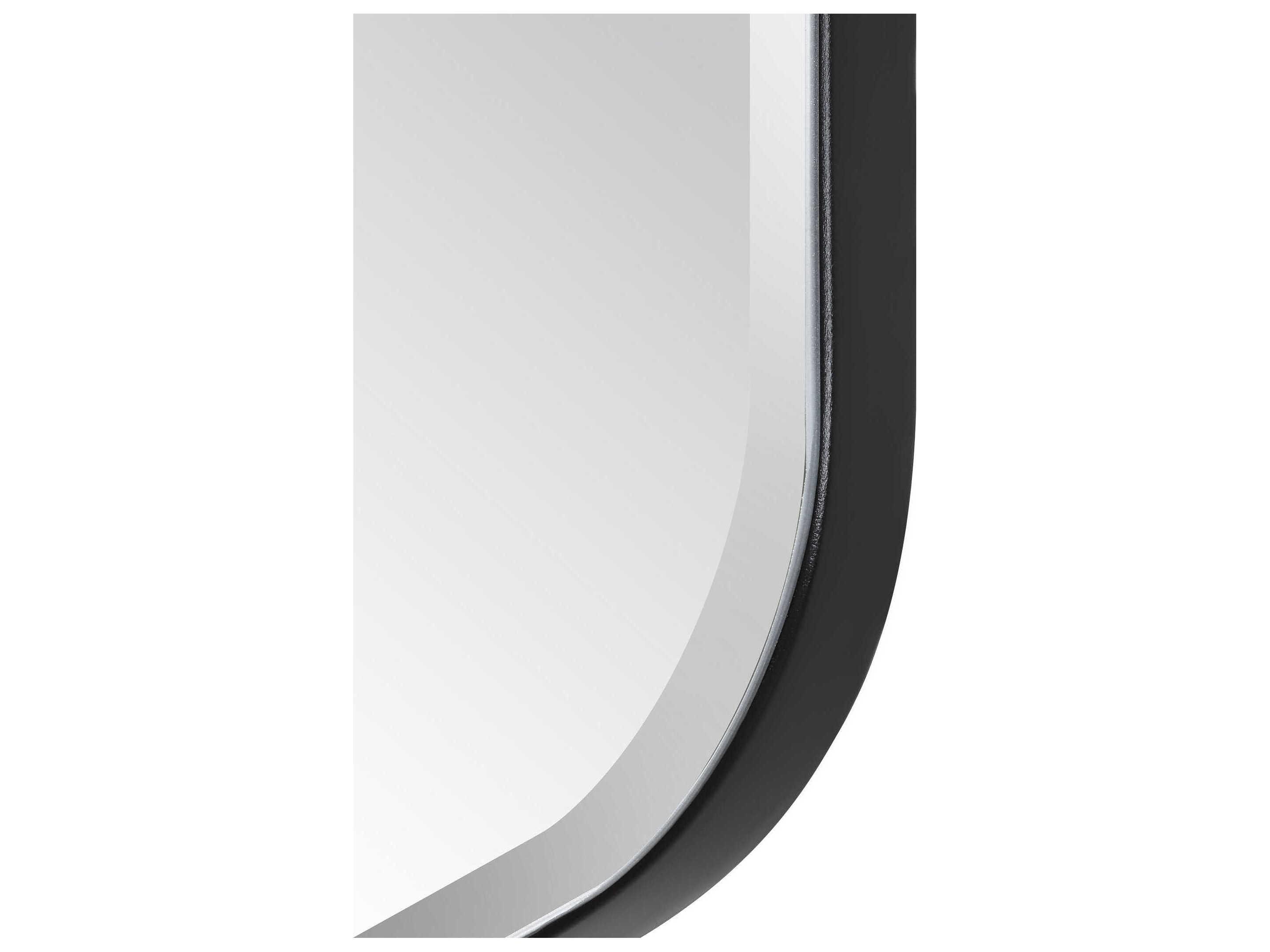 Luxecor Illumination Black Wall Mirror