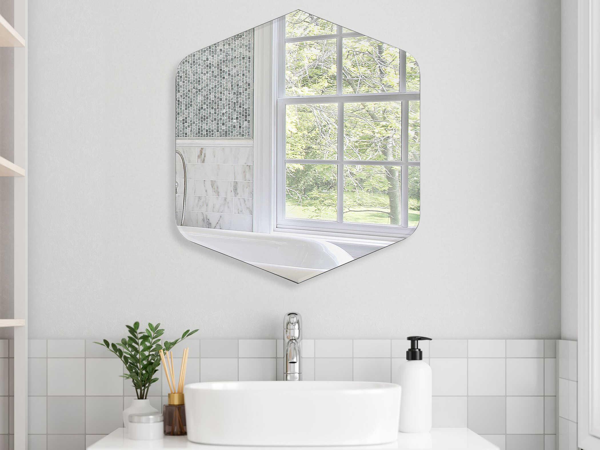 Luxecor Illumination Black Wall Mirror