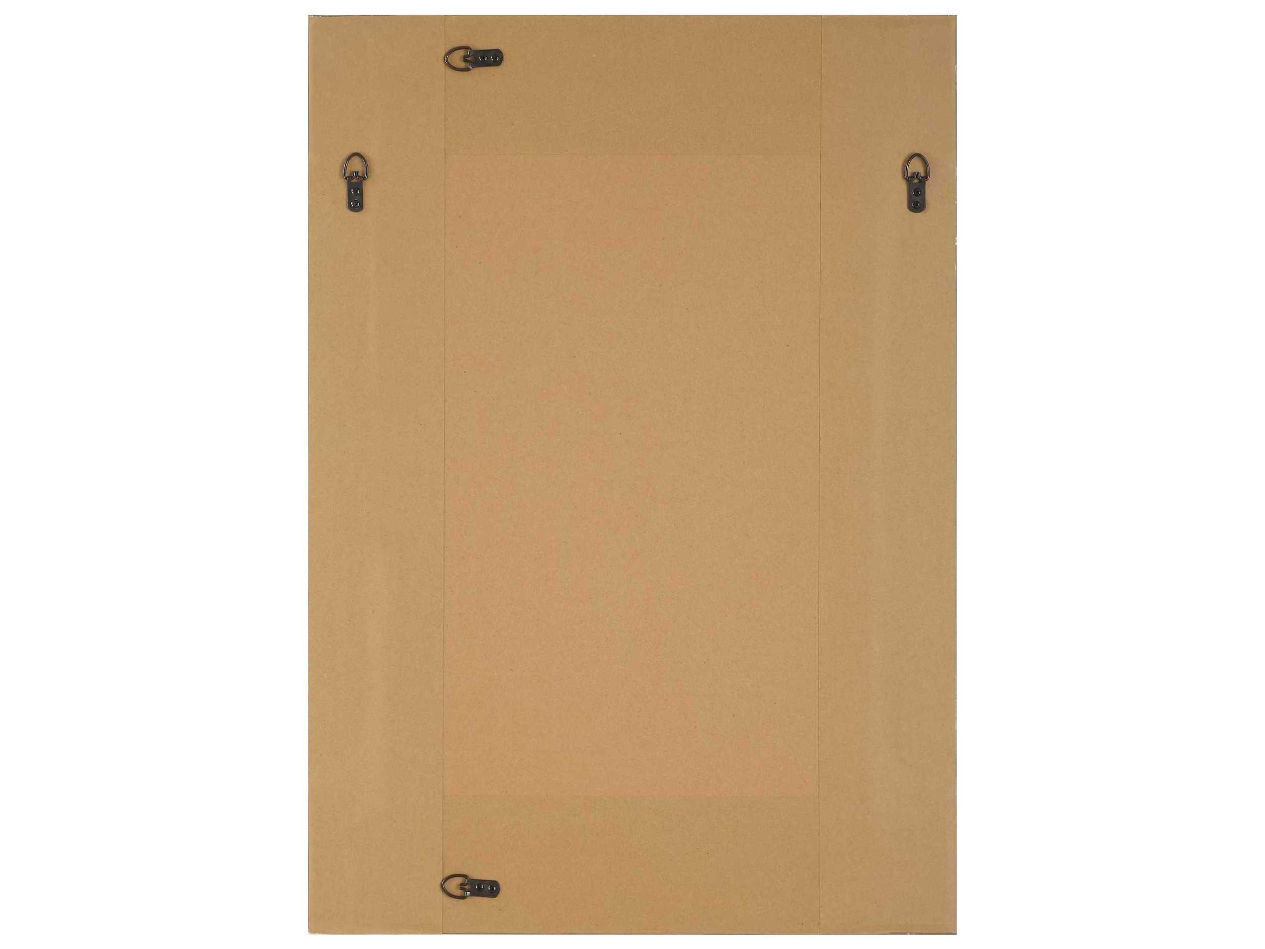 Luxecor Illumination Metallic Gold Rectangular Wall Mirror