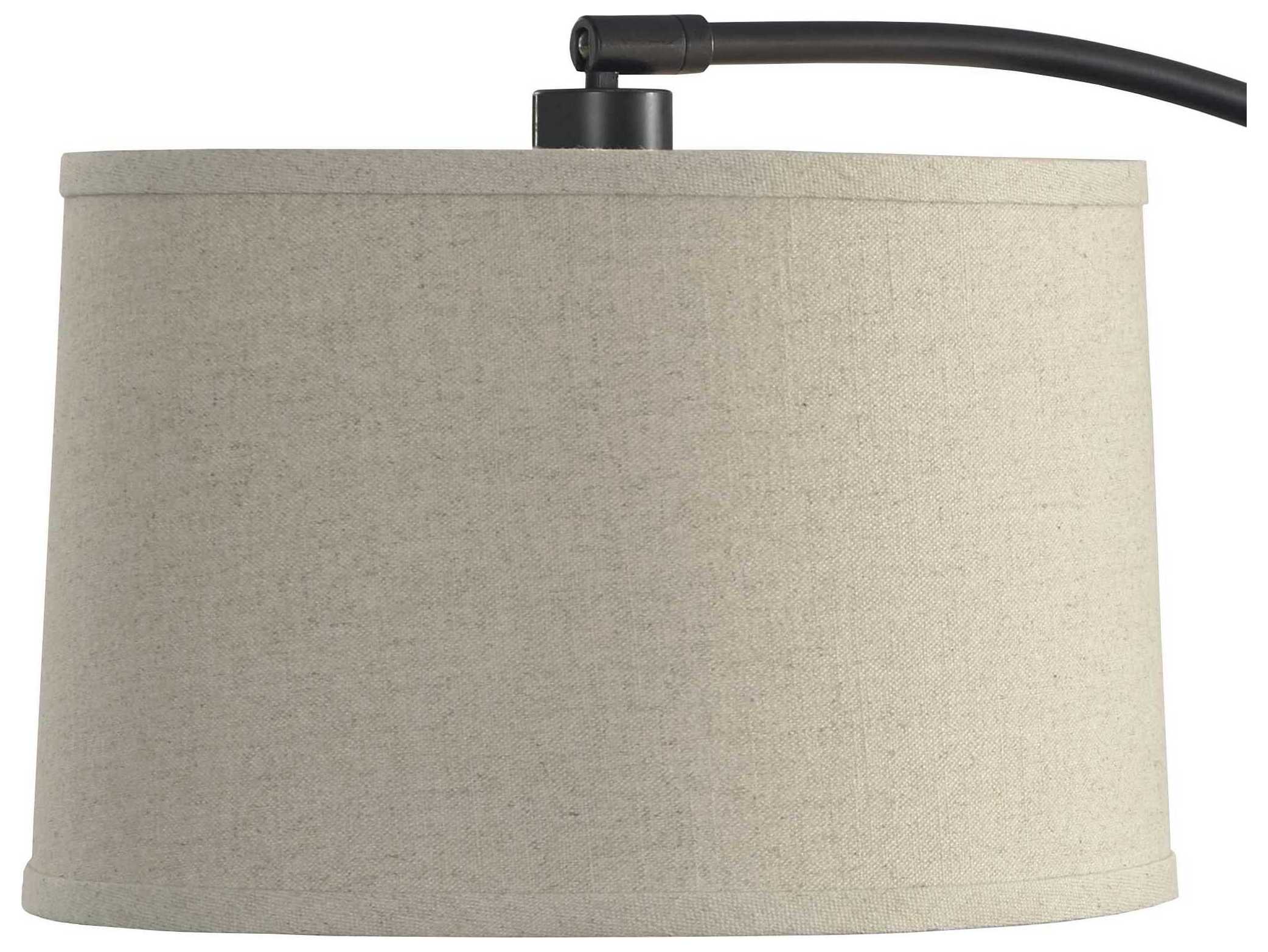 Luxecor Illumination Dark Bronze Hardback Floor Lamp