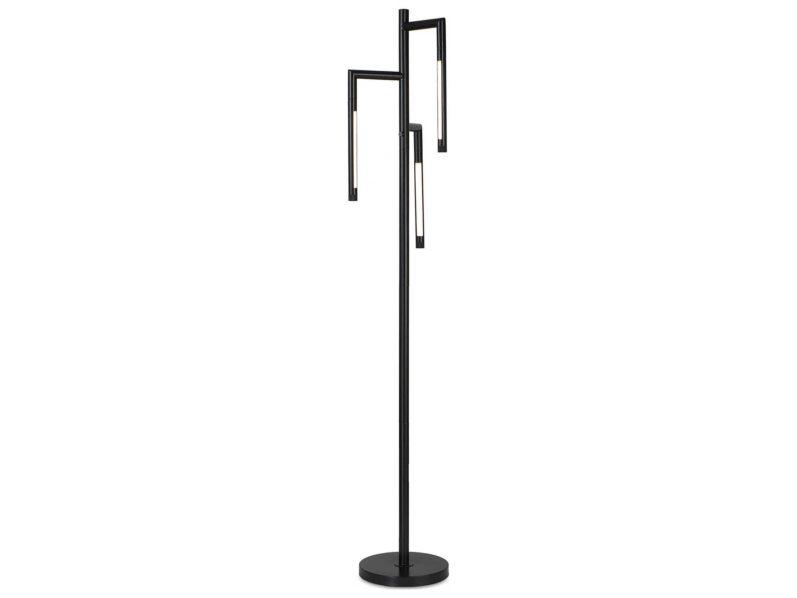 Luxecor Illumination Black Floor Lamp