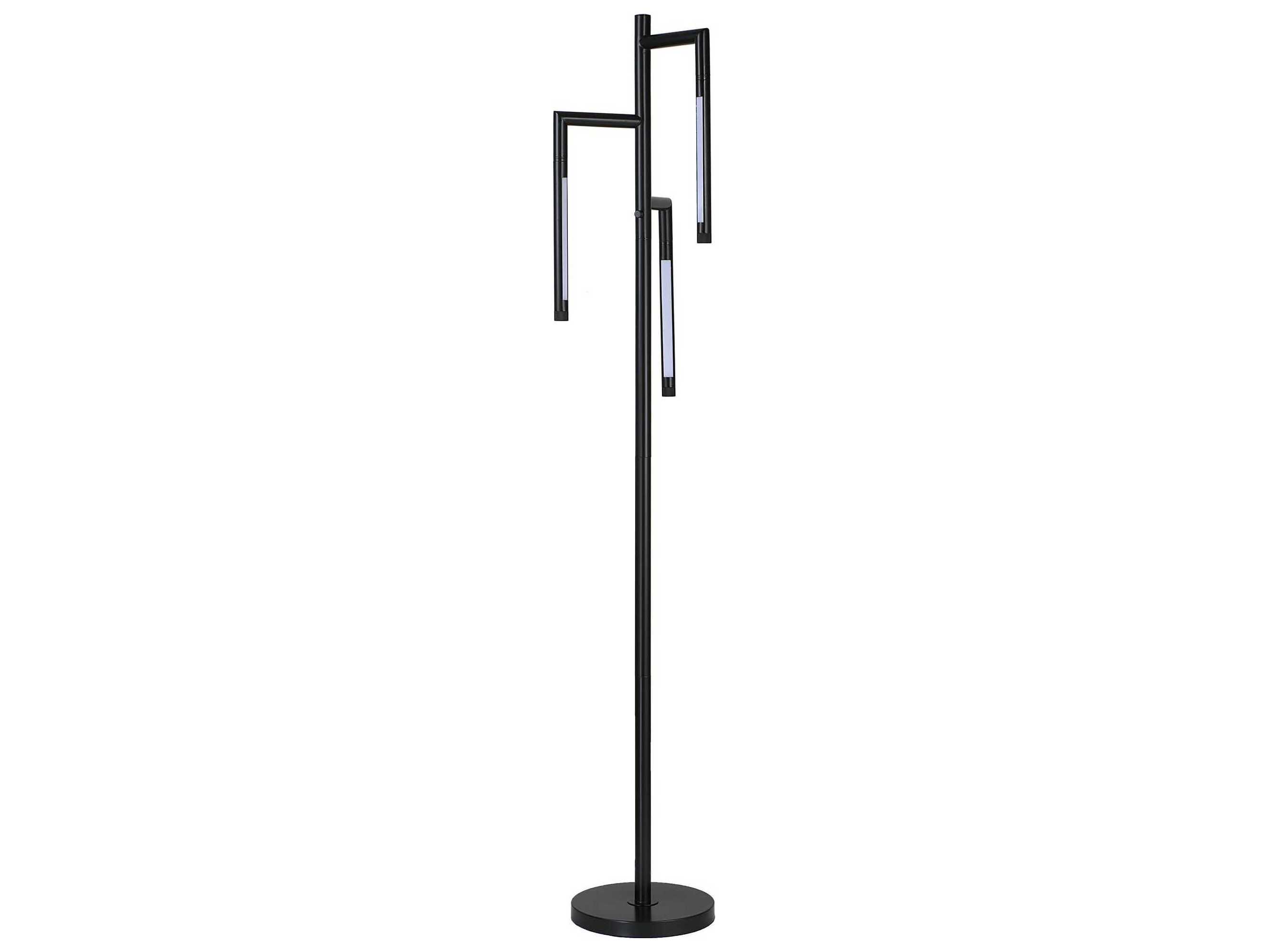 Luxecor Illumination Black Floor Lamp