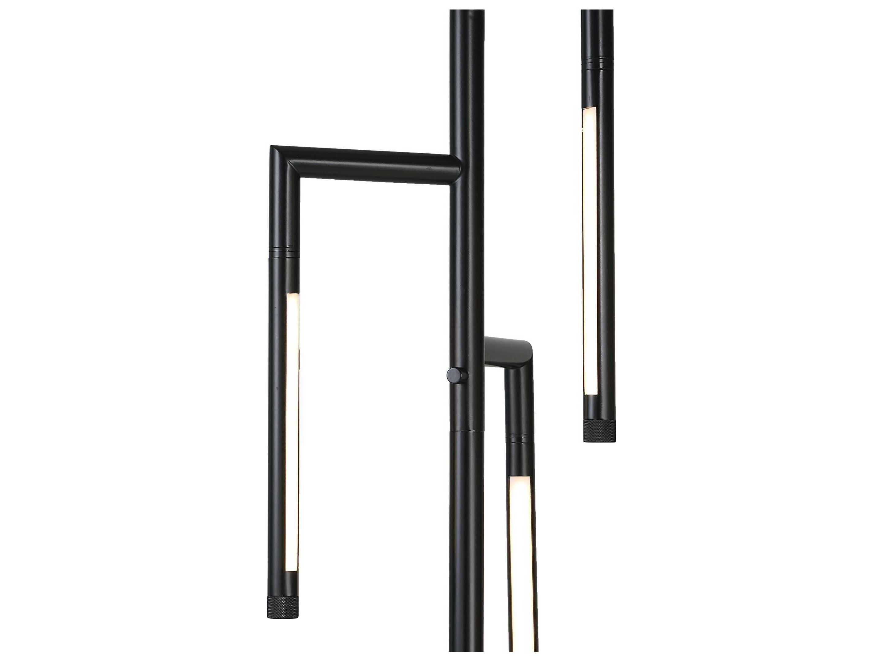 Luxecor Illumination Black Floor Lamp