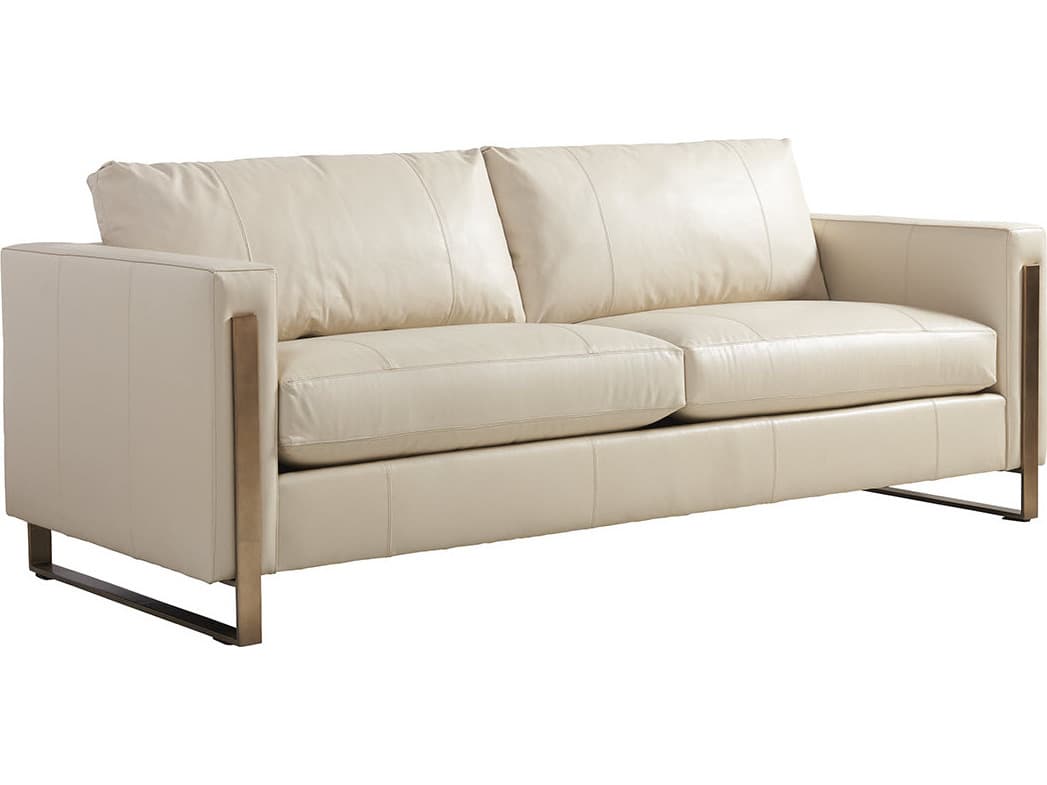 Lexington Shadow Play Nob Hill Leather Sofa