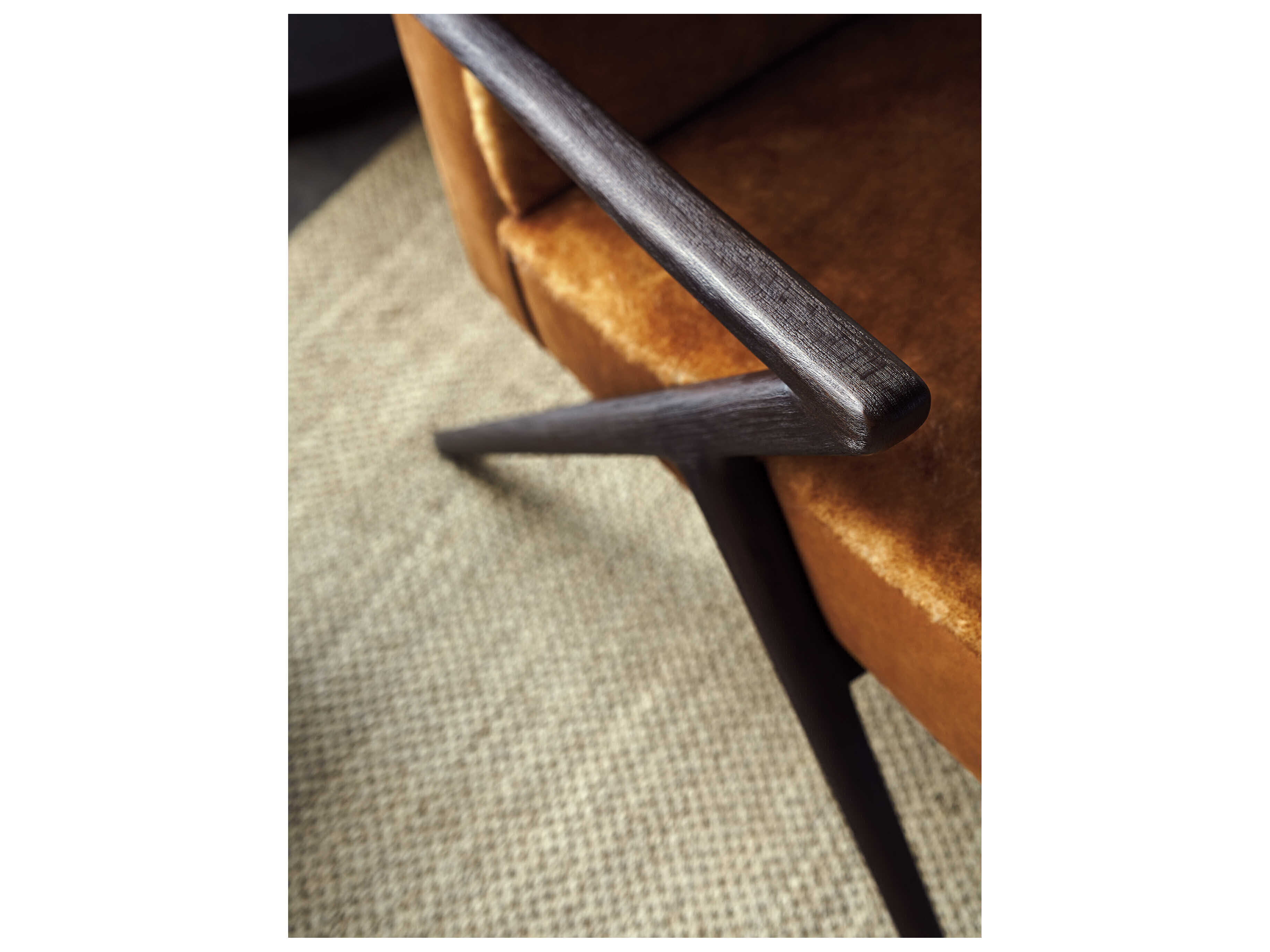 Lexington Zanzibar Leather Accent Chair