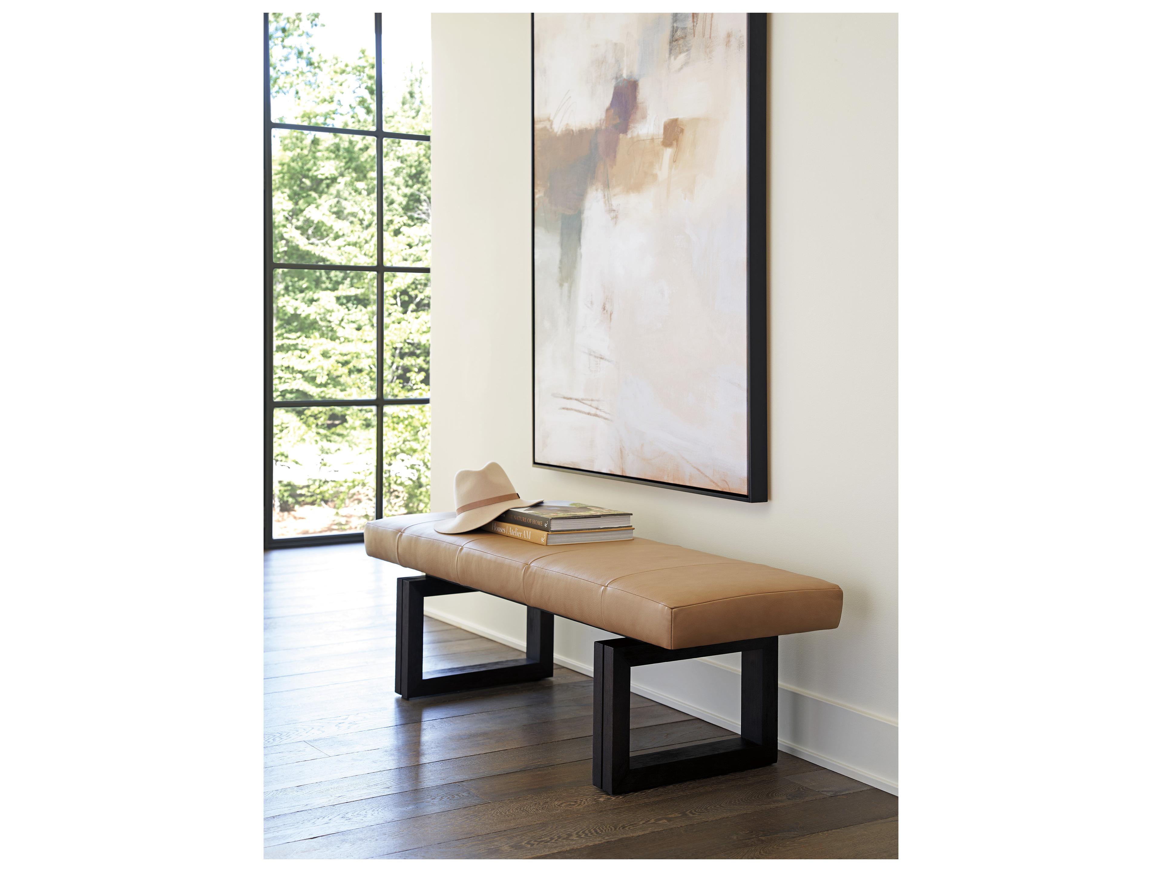 Lexington Zanzibar Luxor Leather Bench