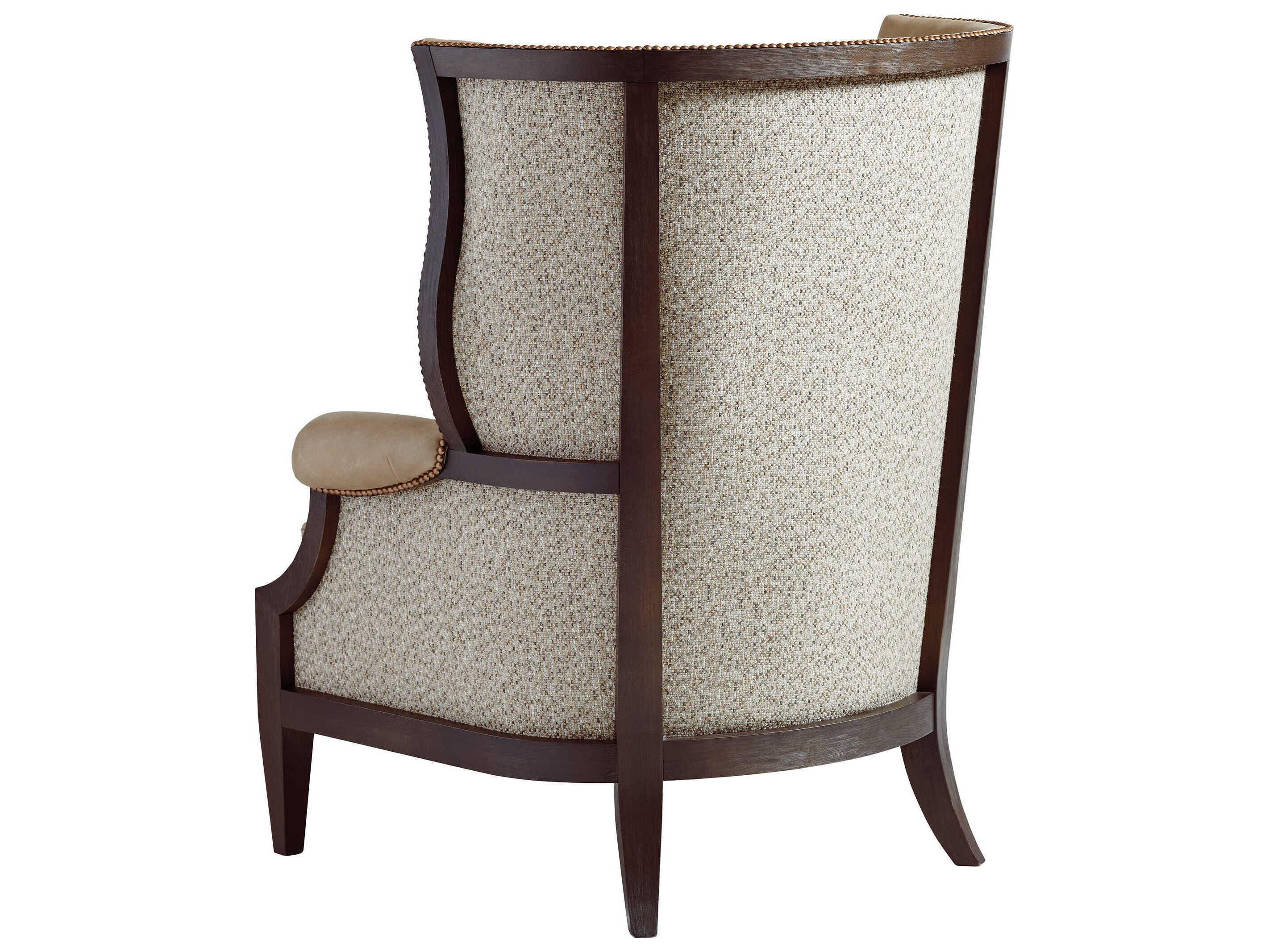 Lexington Silverado Merced Brown Leather Accent Chair