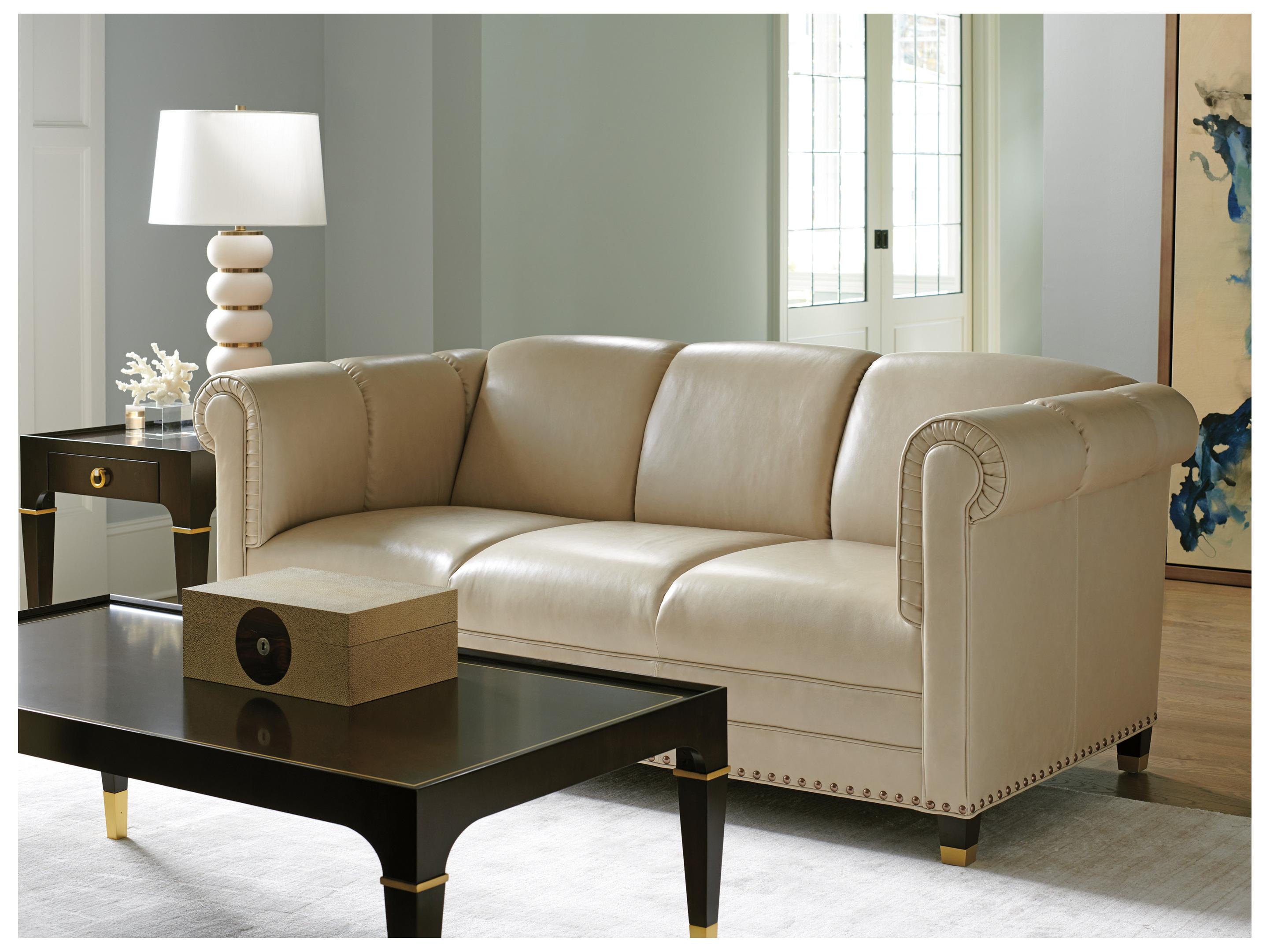 Lexington Carlyle Springfield Leather Sofa