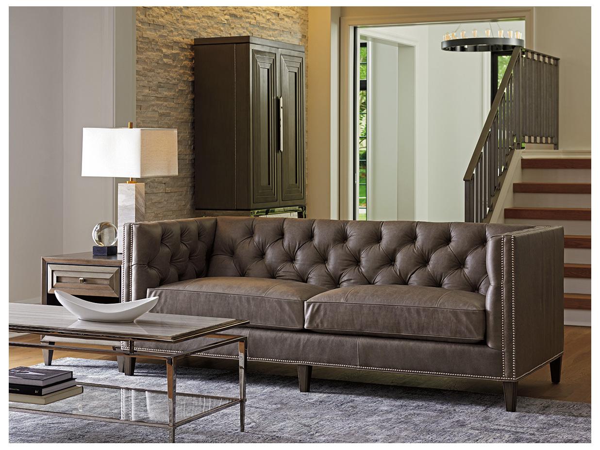 Lexington Ariana Camille Leather Sofa