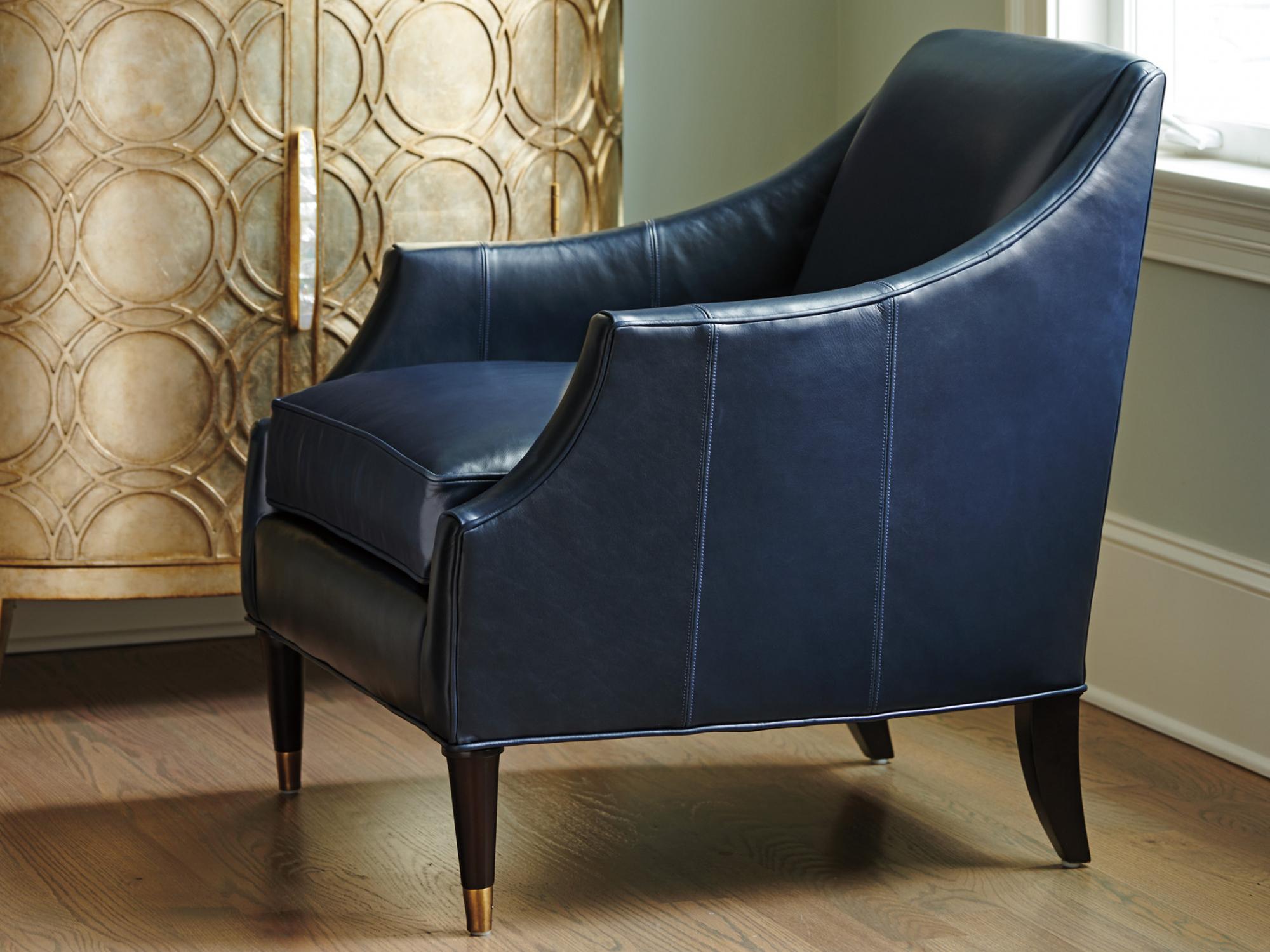 Lexington Carlyle Leather Accent Chair