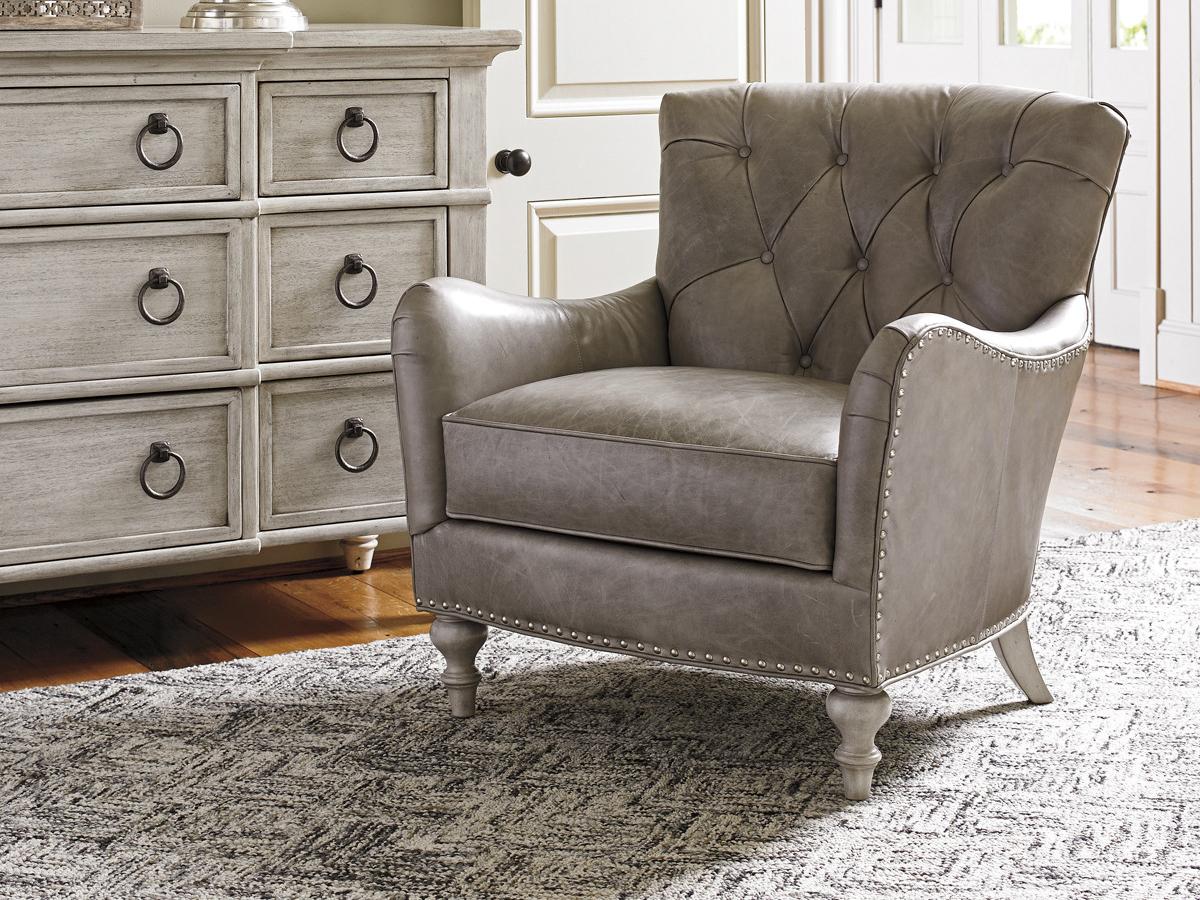 Lexington Oyster Bay Leather Accent Chair