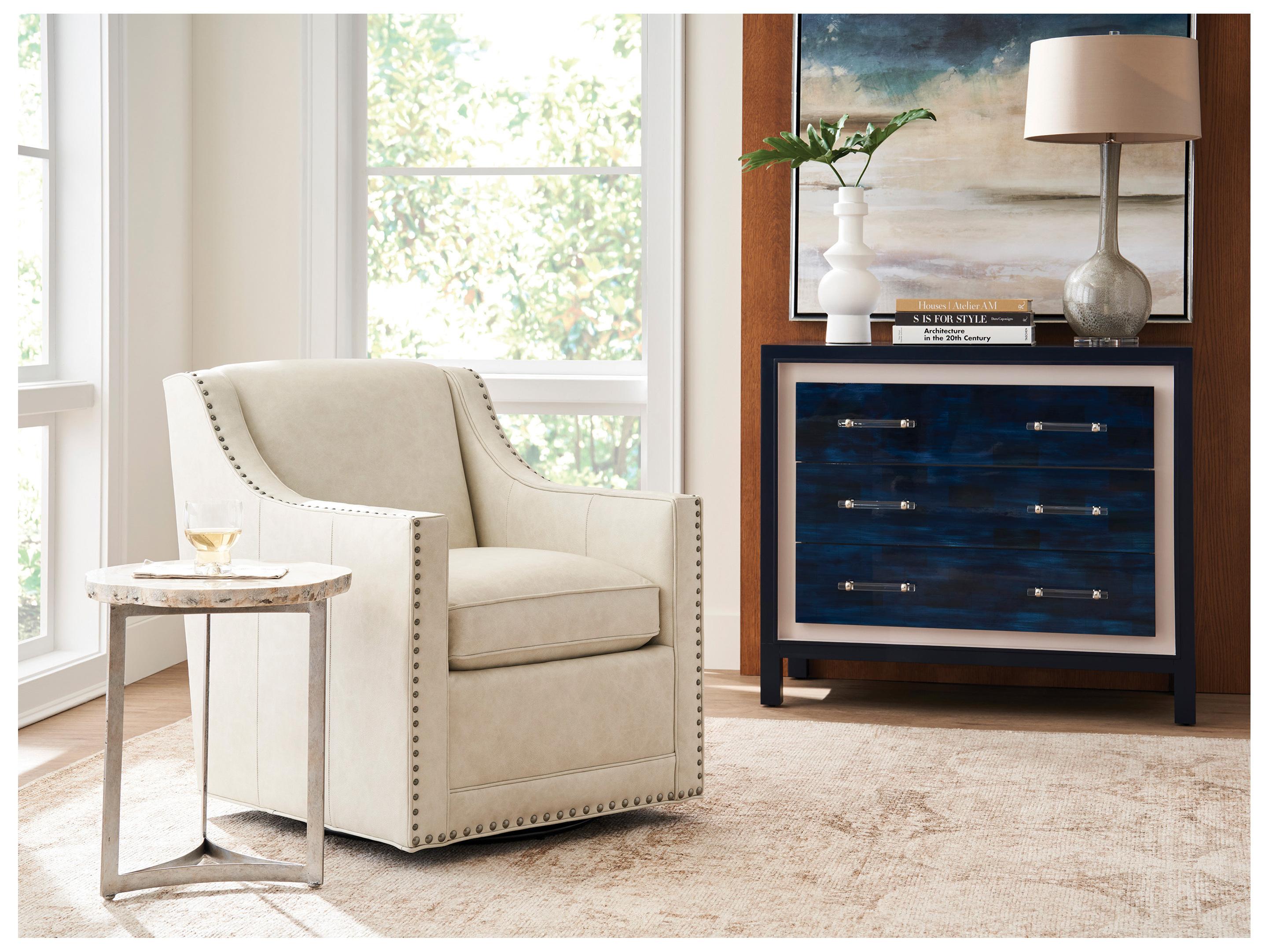 Lexington Lexington Leather Barrier Leather Swivel Chair