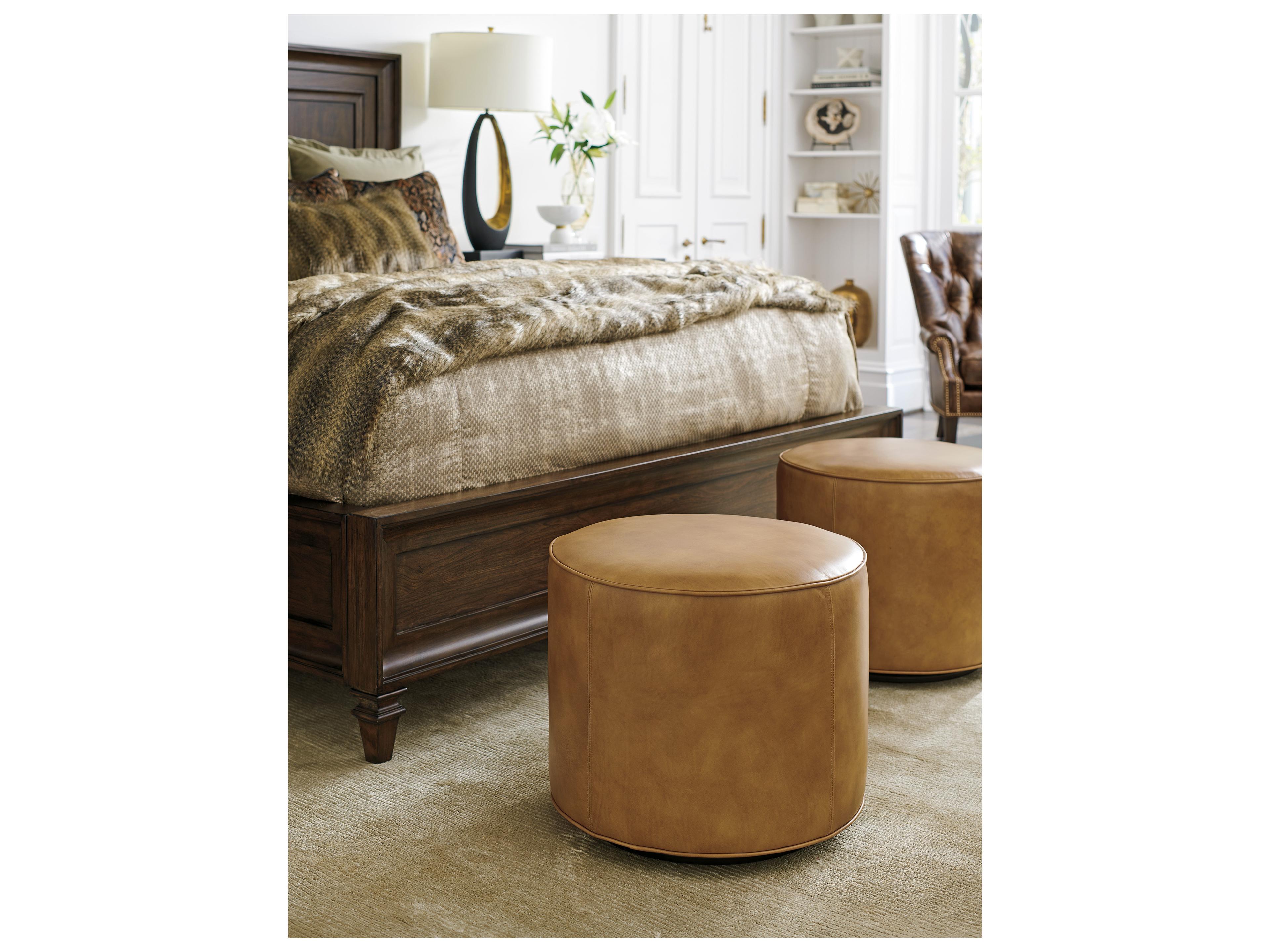 Lexington Silverado Waverly Swivel Ottoman