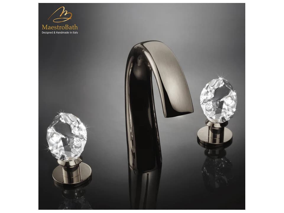 Maestro BathLucente Luxury 3-Hole Bathroom Faucet