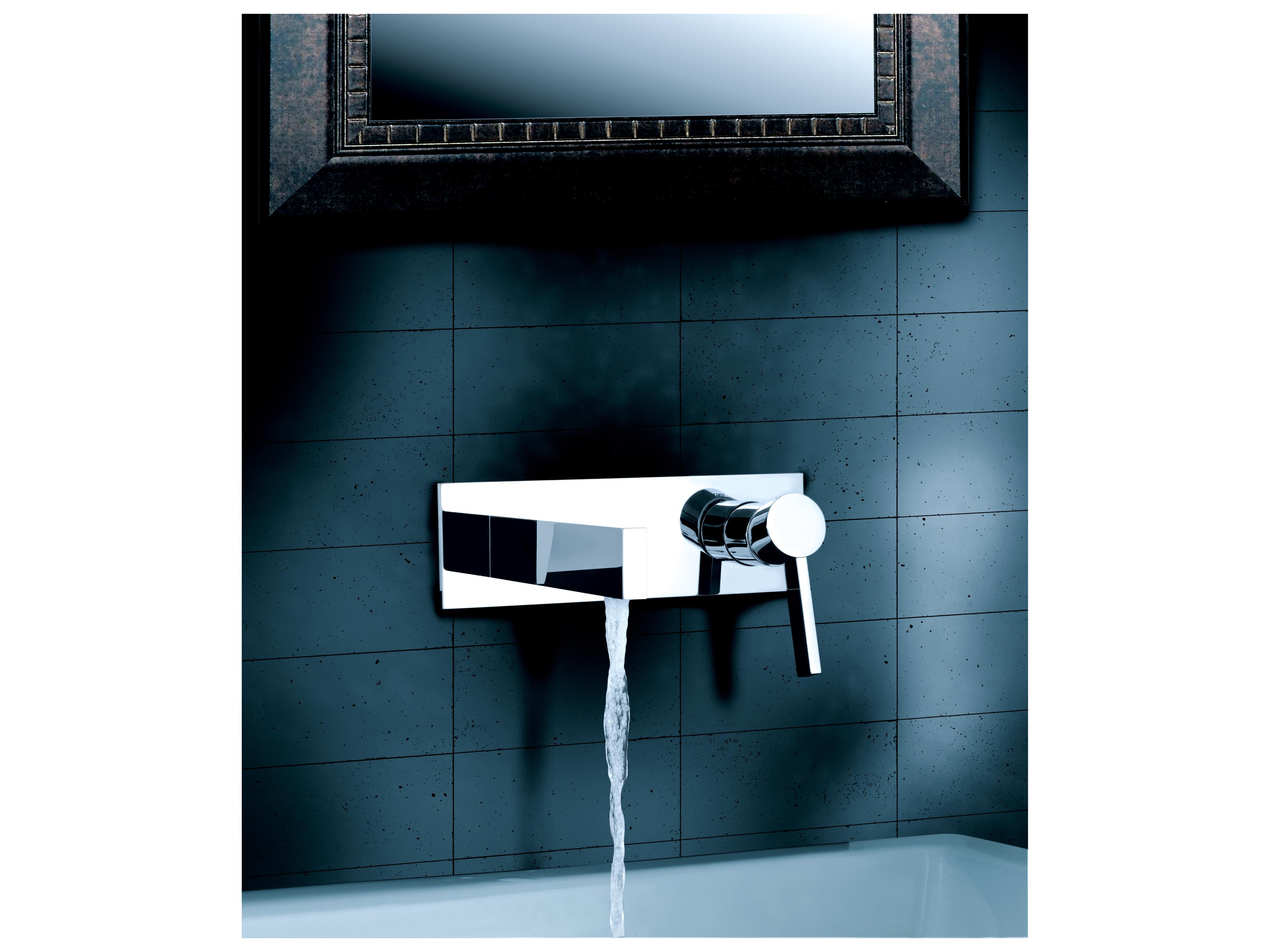 Maestro BathFulgora Wall-Mounted Faucet  Chrome  Without Pop-Up Drain