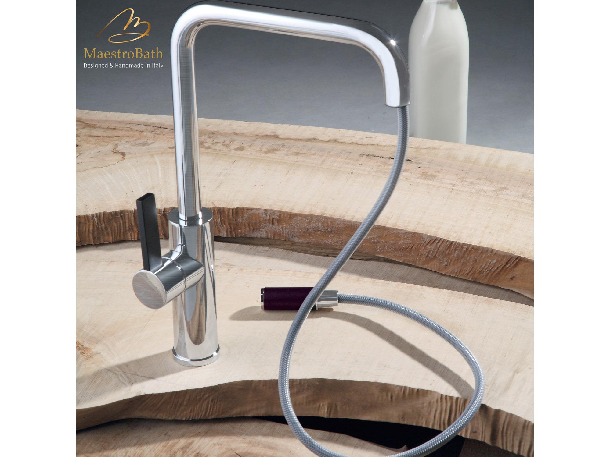 Maestro BathRapsodia Mono Shower Faucet  Brushed Nickel