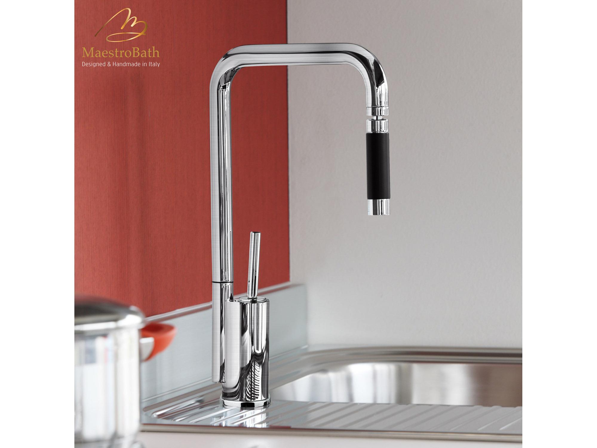Maestro BathSublimia Bendable Faucet  Brushed Nickel