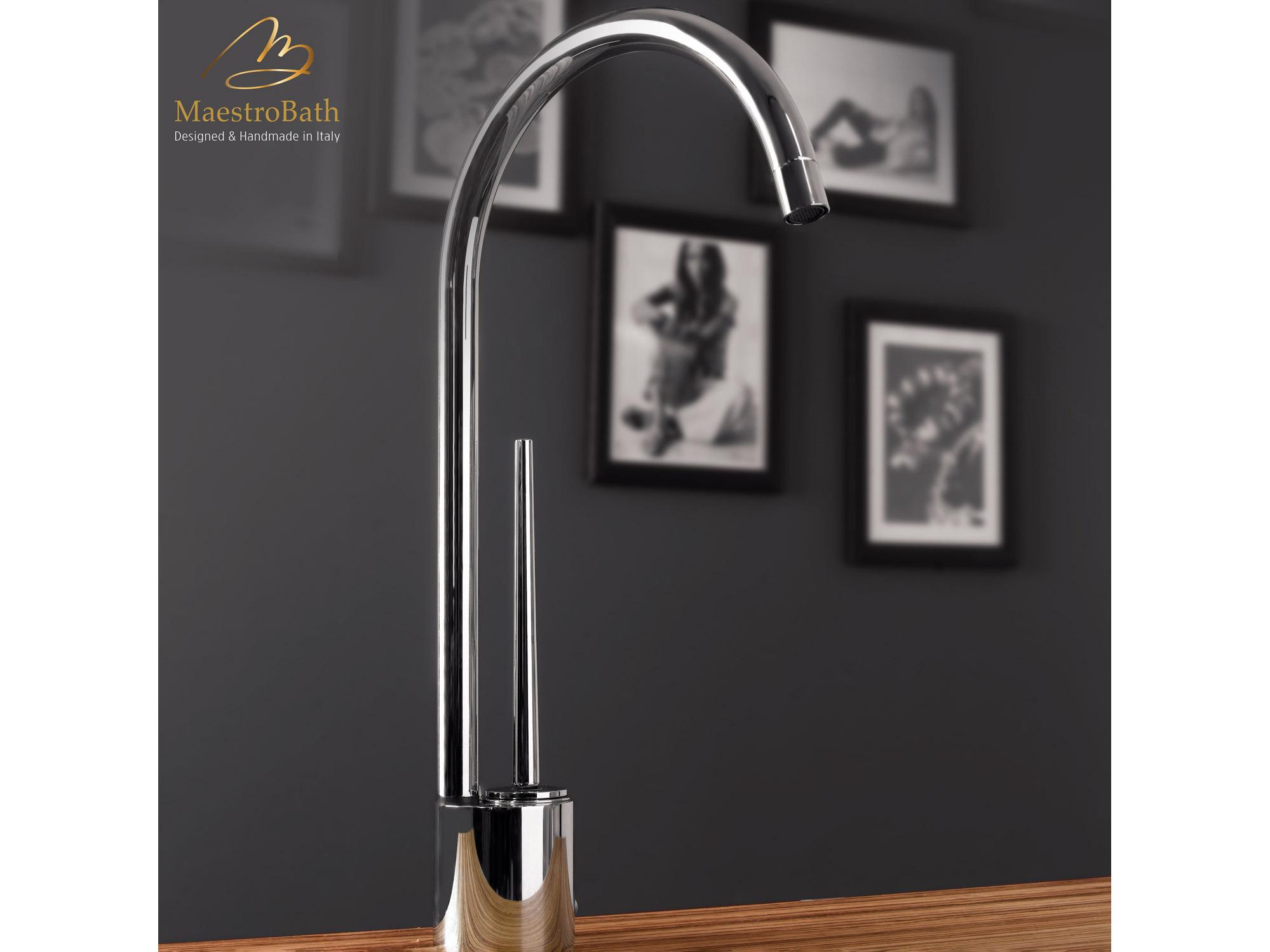 Maestro BathQuintessa Tropic Mod Faucet  Chrome