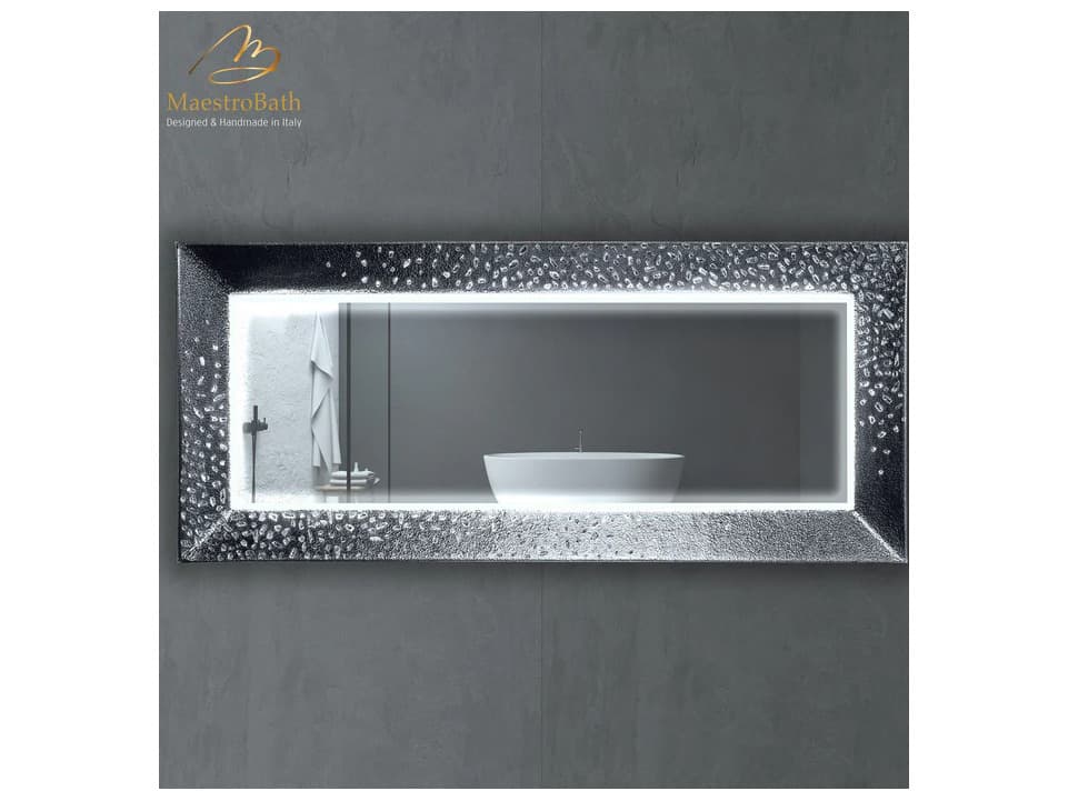 Maestro BathPerlata Double Mirror 66" X 29"
