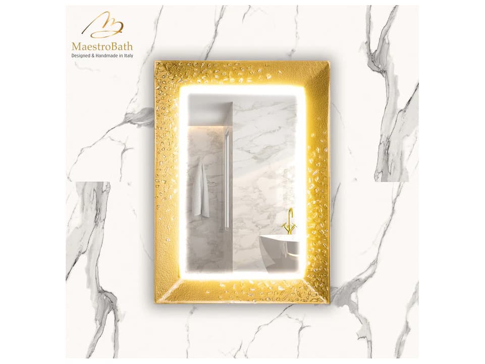 Maestro BathPerlata Single Mirror 66" X 29"