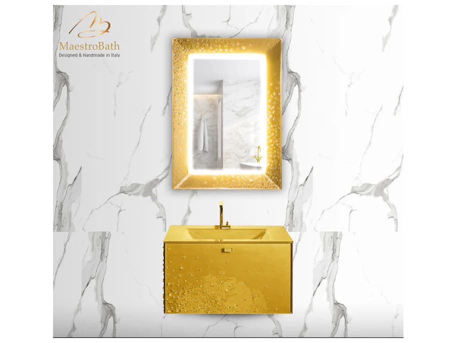 Maestro BathPerlata Single Mirror 66" X 29"