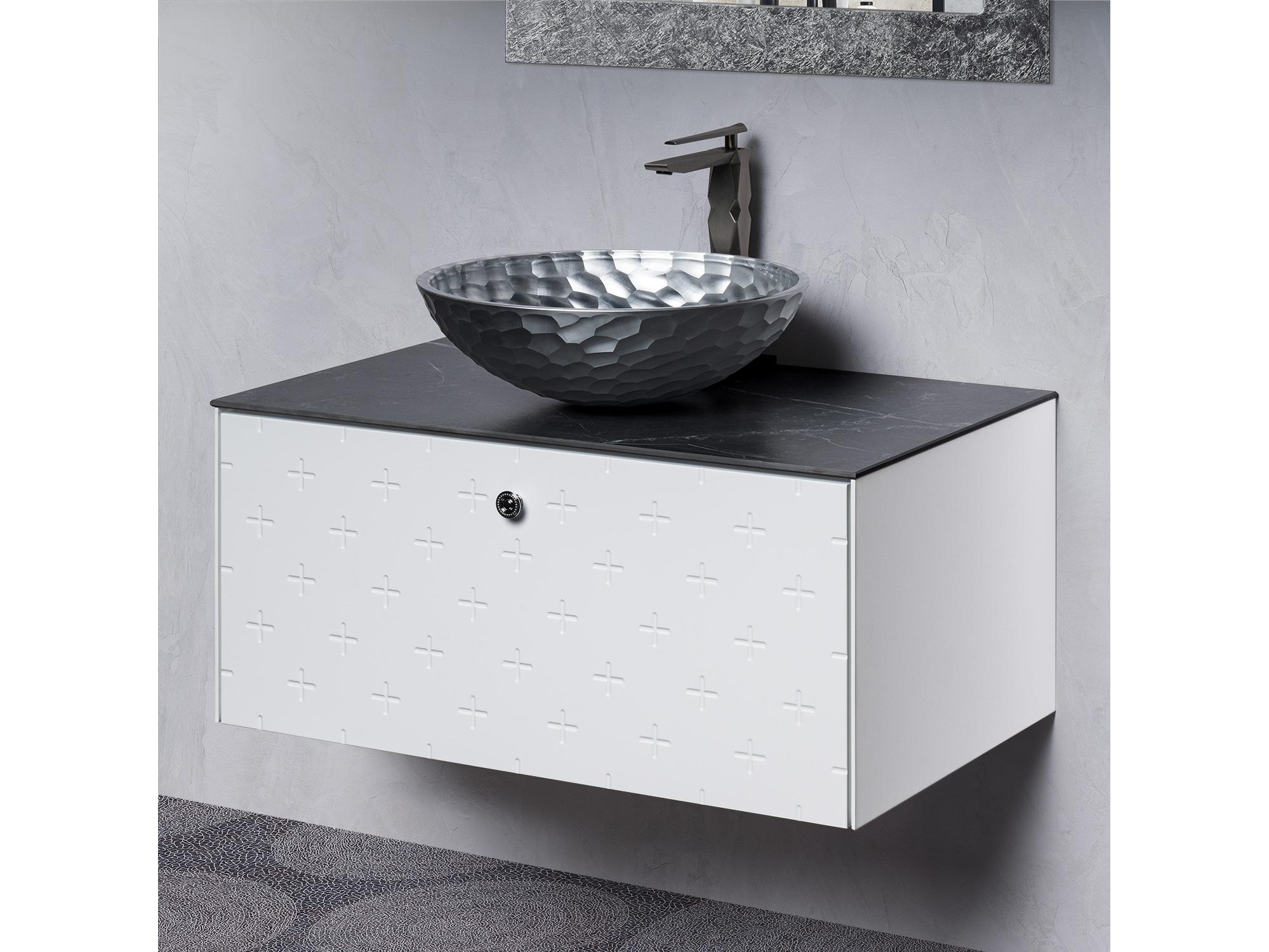 Maestro BathPoesia Modern Bathroom Vanity  White  32