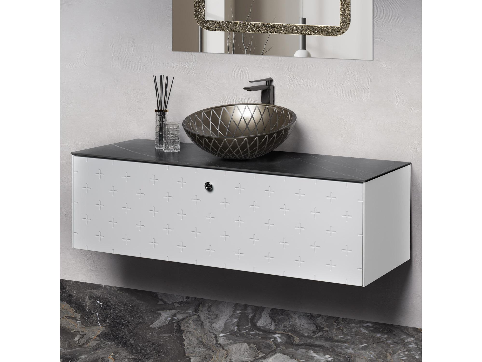 Maestro BathPoesia Modern Bathroom Vanity  White  40"