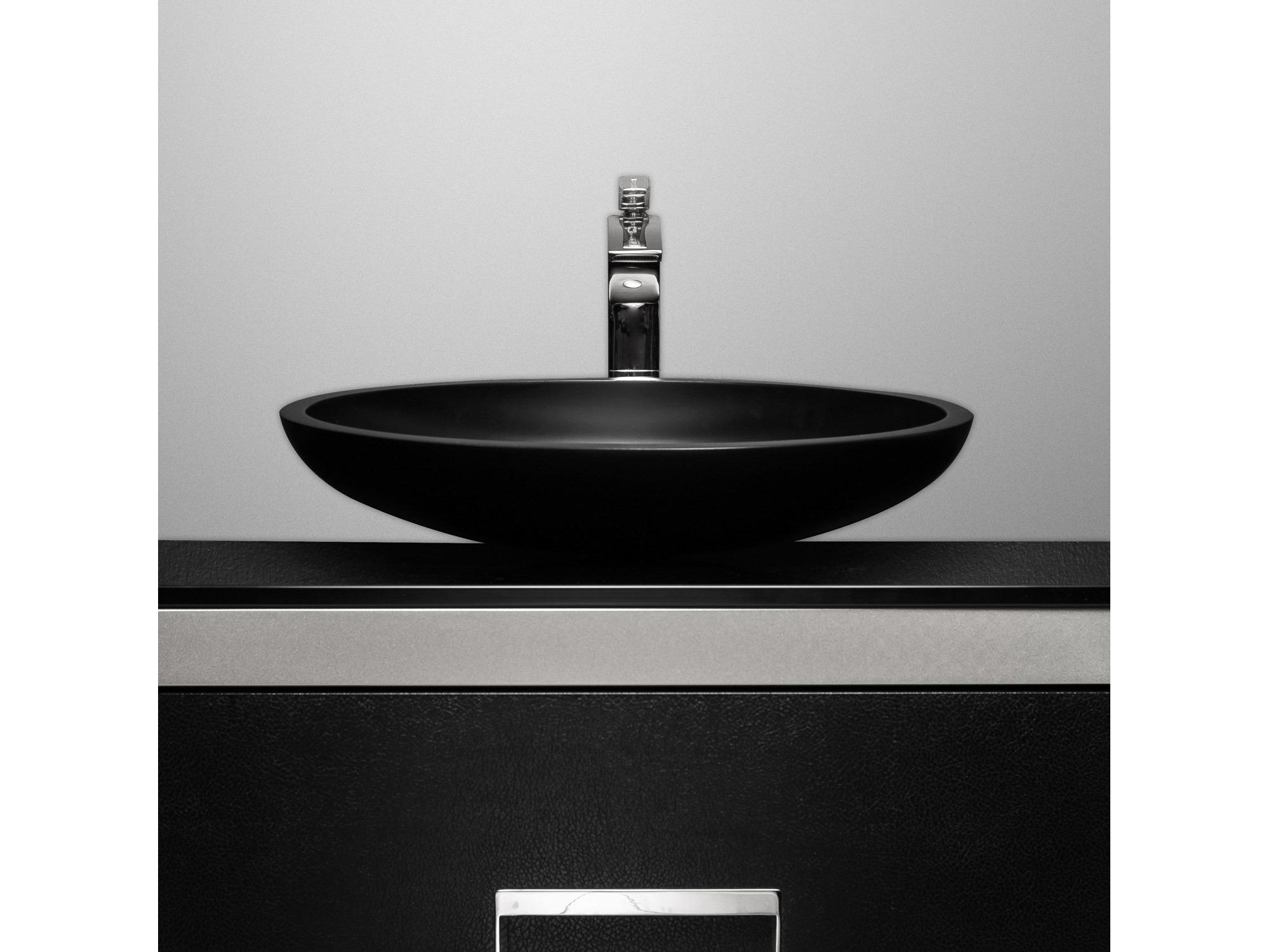 Maestro BathYlenia Cigno Max Vessel Sink  Black