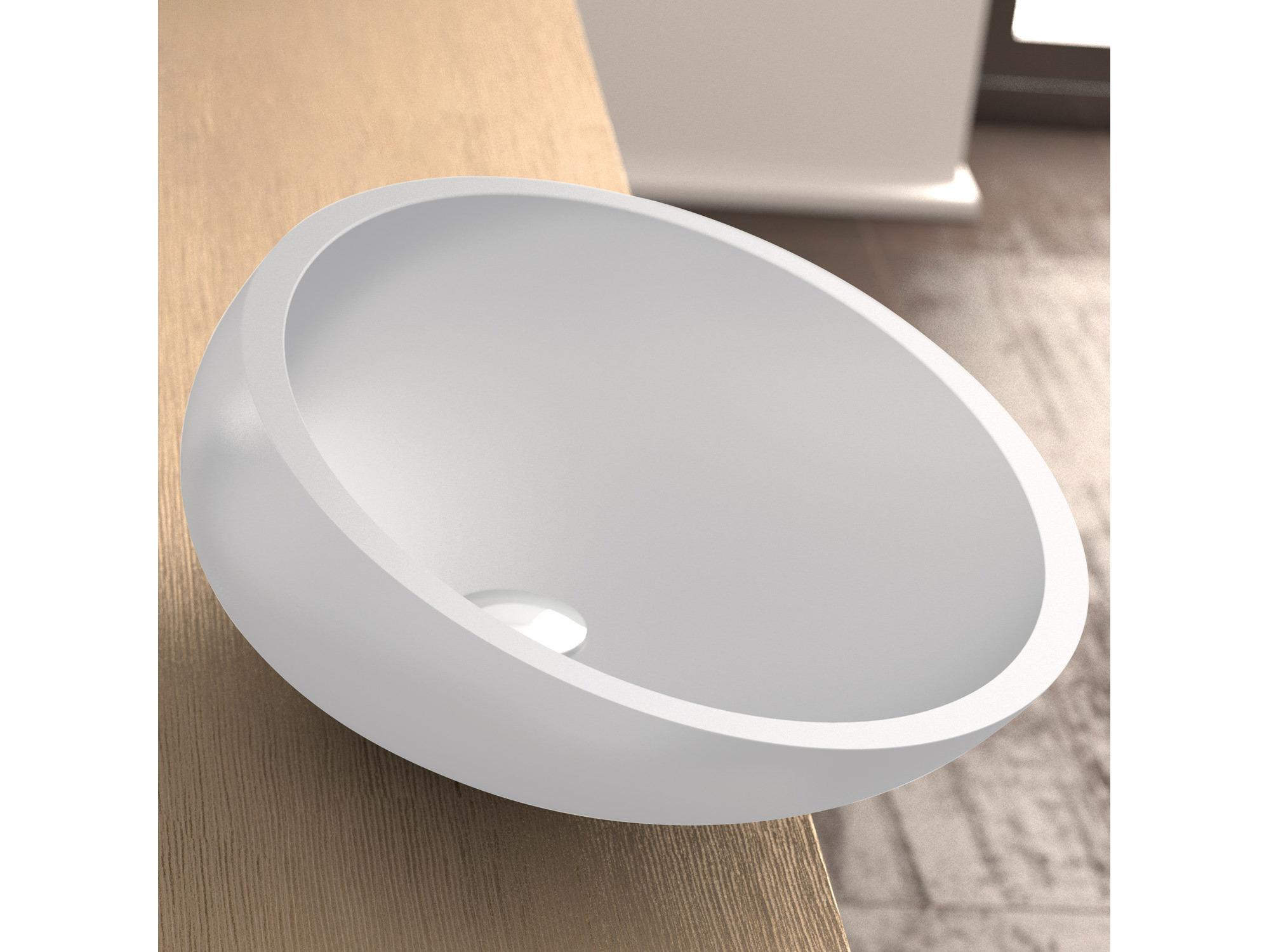 Maestro BathYlenia Cigno Vessel Sink  White