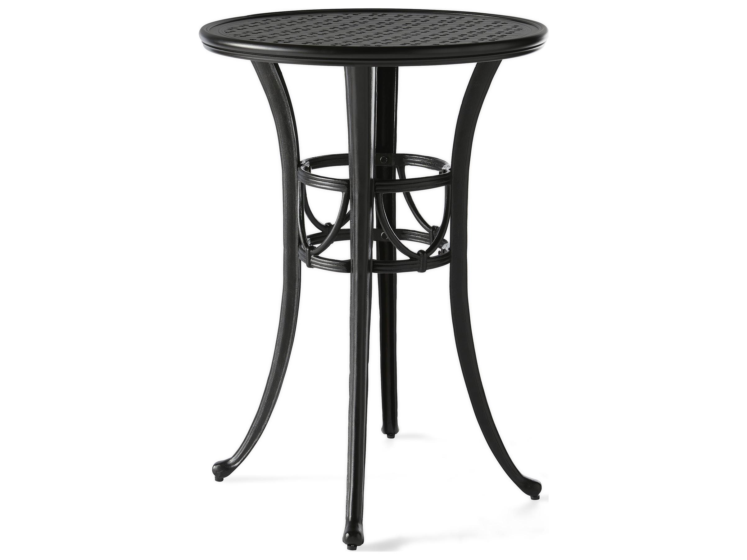 Mallin Napa Round Outdoor Bar Height Table