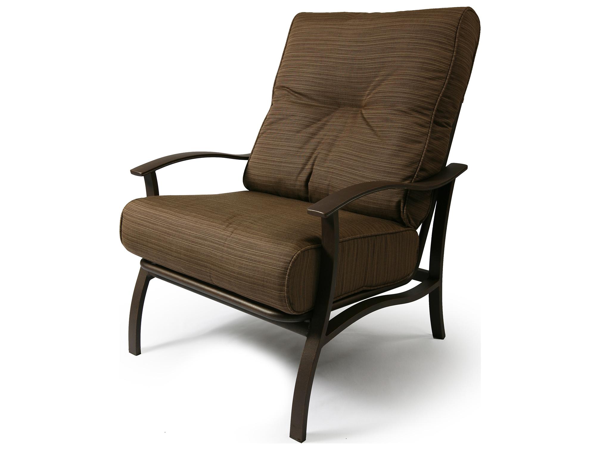 Mallin Albany Aluminum Cushion Patio Lounge Chair